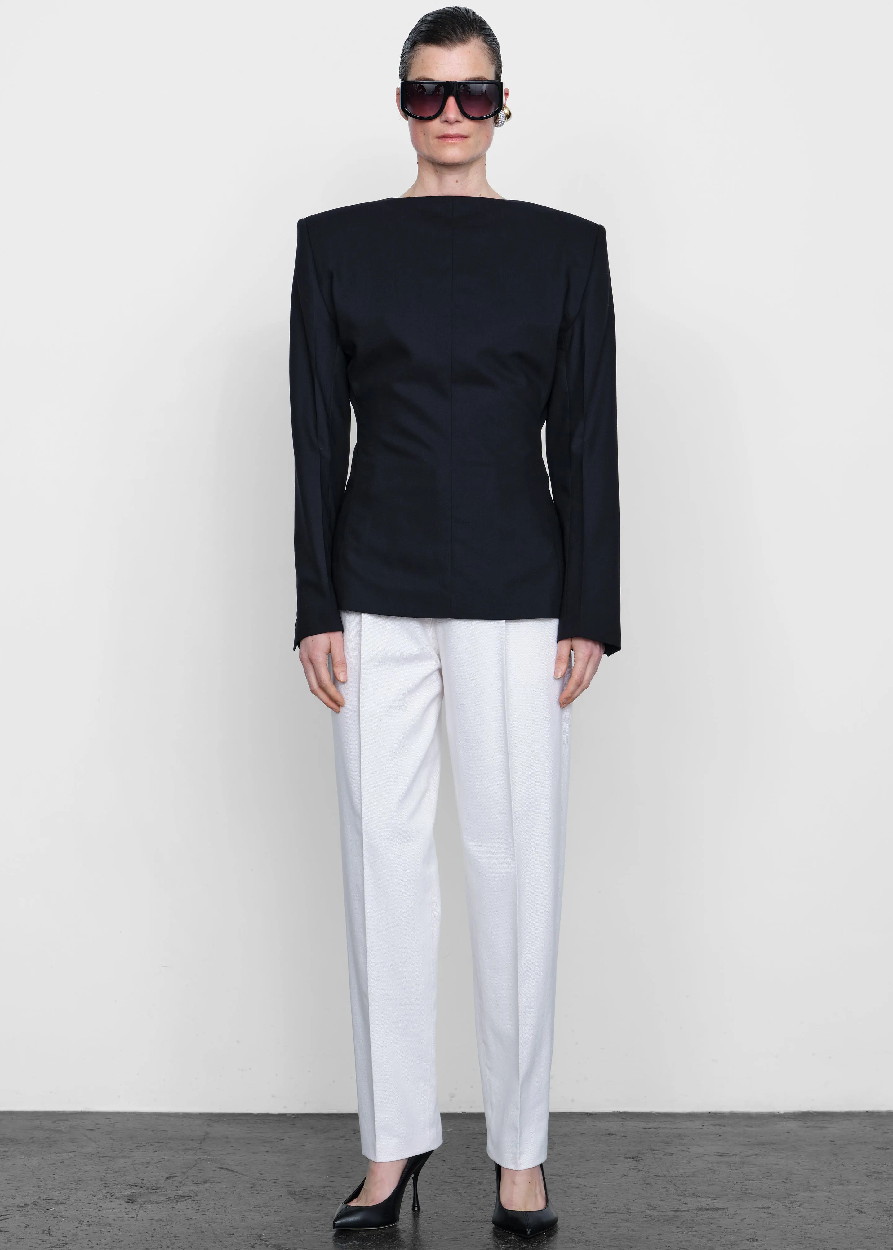 Bettter Reverse Blazer - Black sold by Frankie Shop product image thumbnail 3