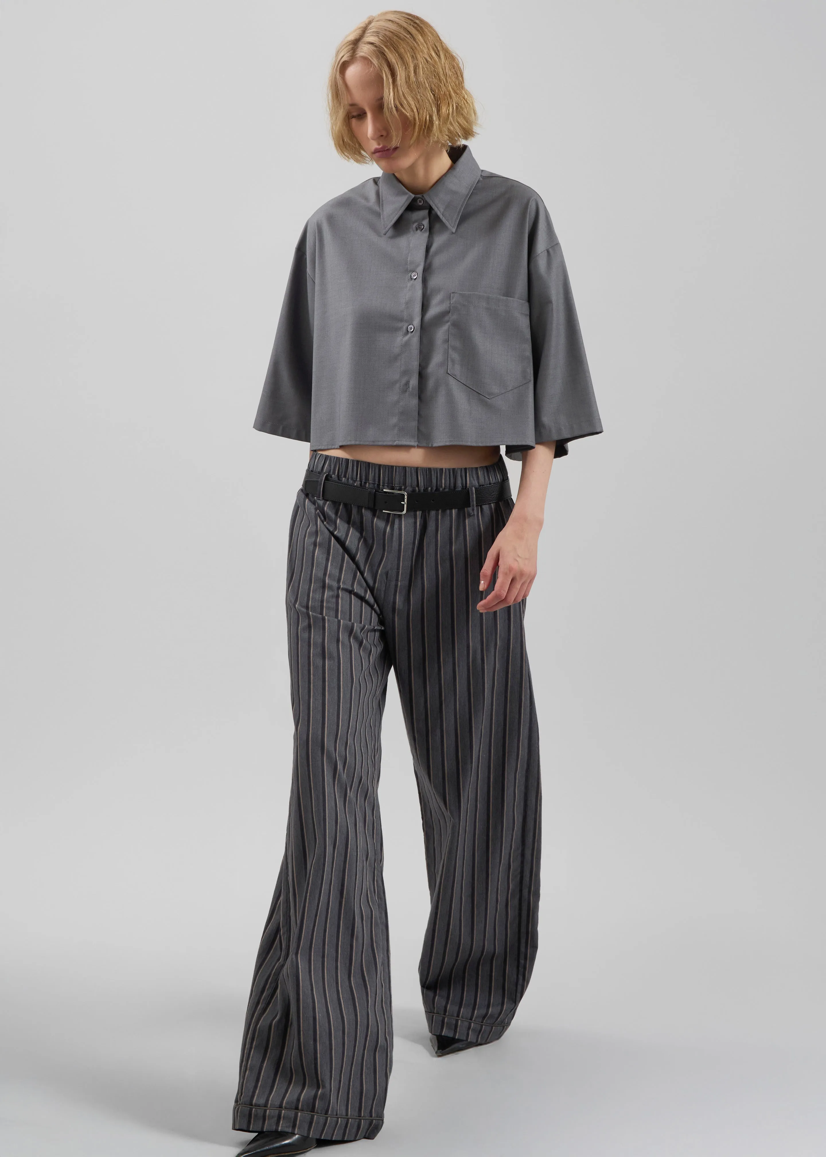 Bettter Essential Pants - Grey sold by Frankie Shop product image thumbnail 3