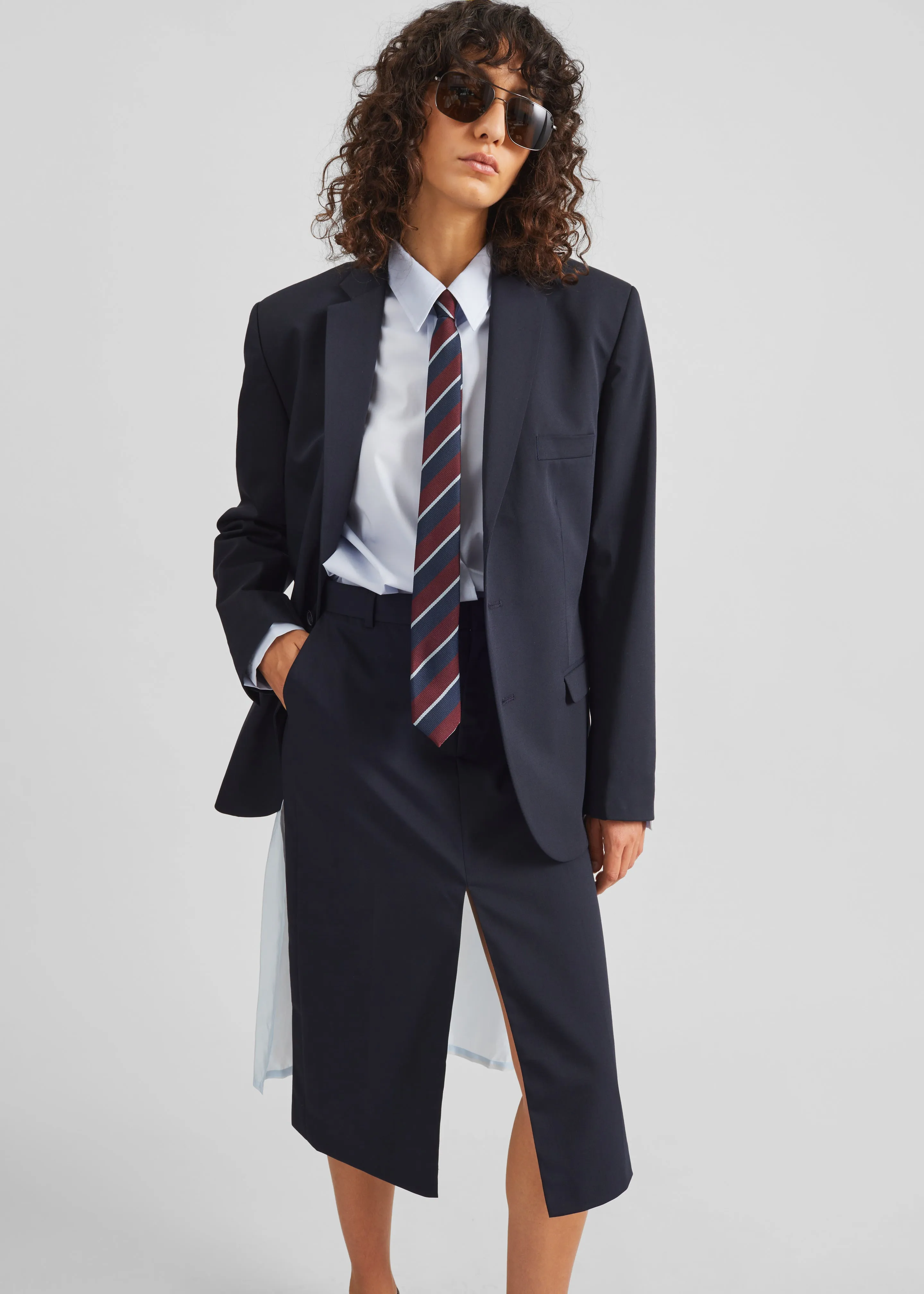 Bettter Ellis Blazer - Navy sold by Frankie Shop product image thumbnail 5