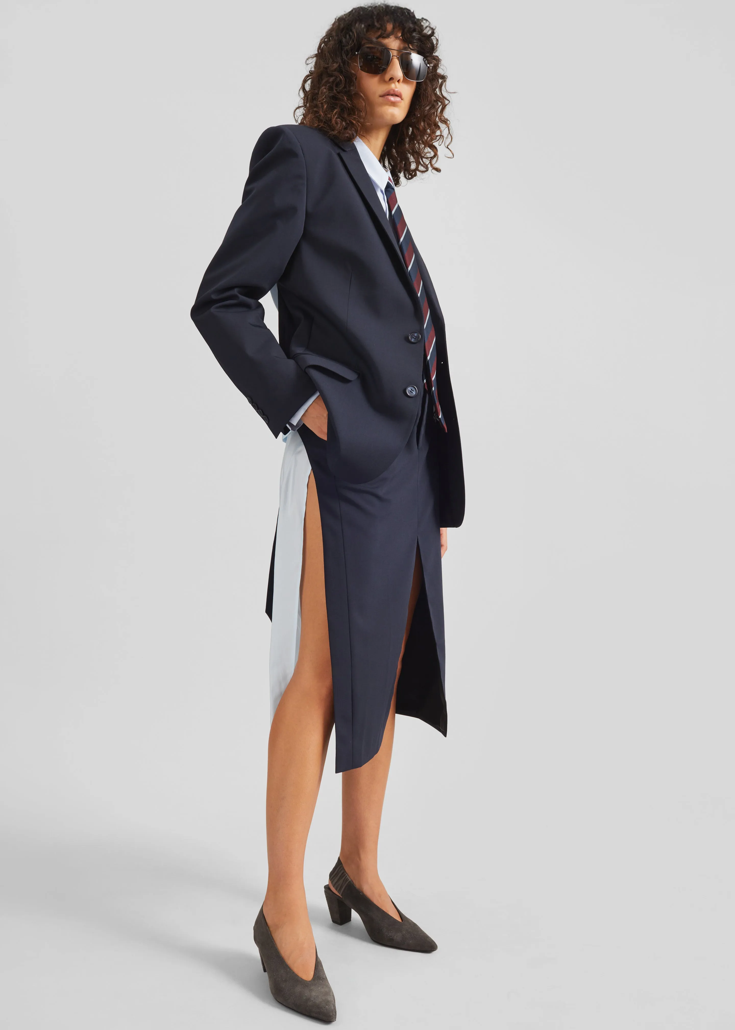Bettter Ellis Blazer - Navy sold by Frankie Shop product image thumbnail 2