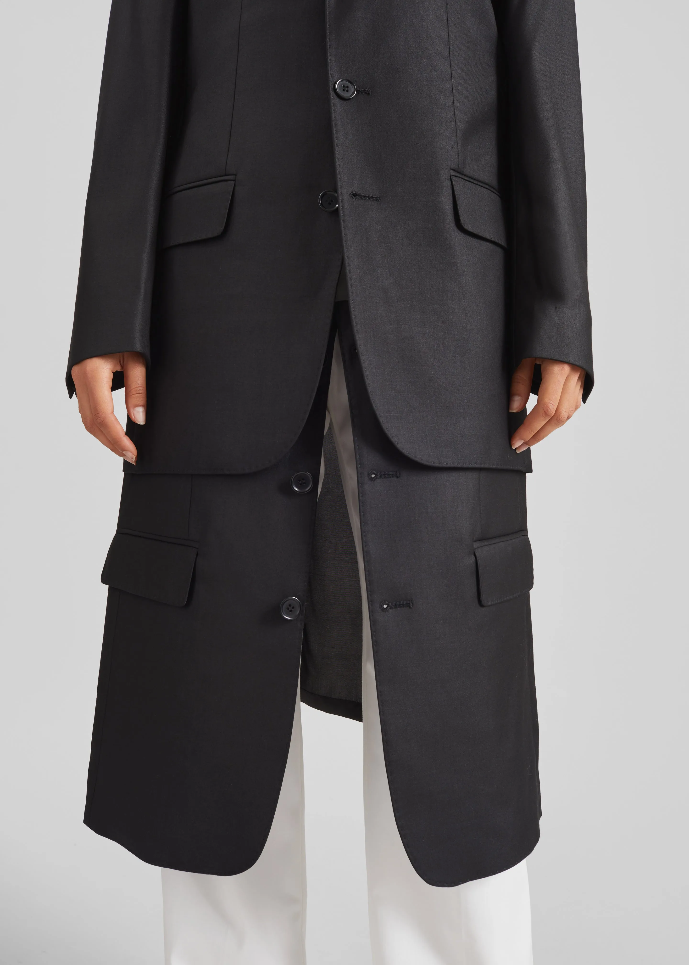 Bettter Ellis Coat - Black sold by Frankie Shop product image thumbnail 3