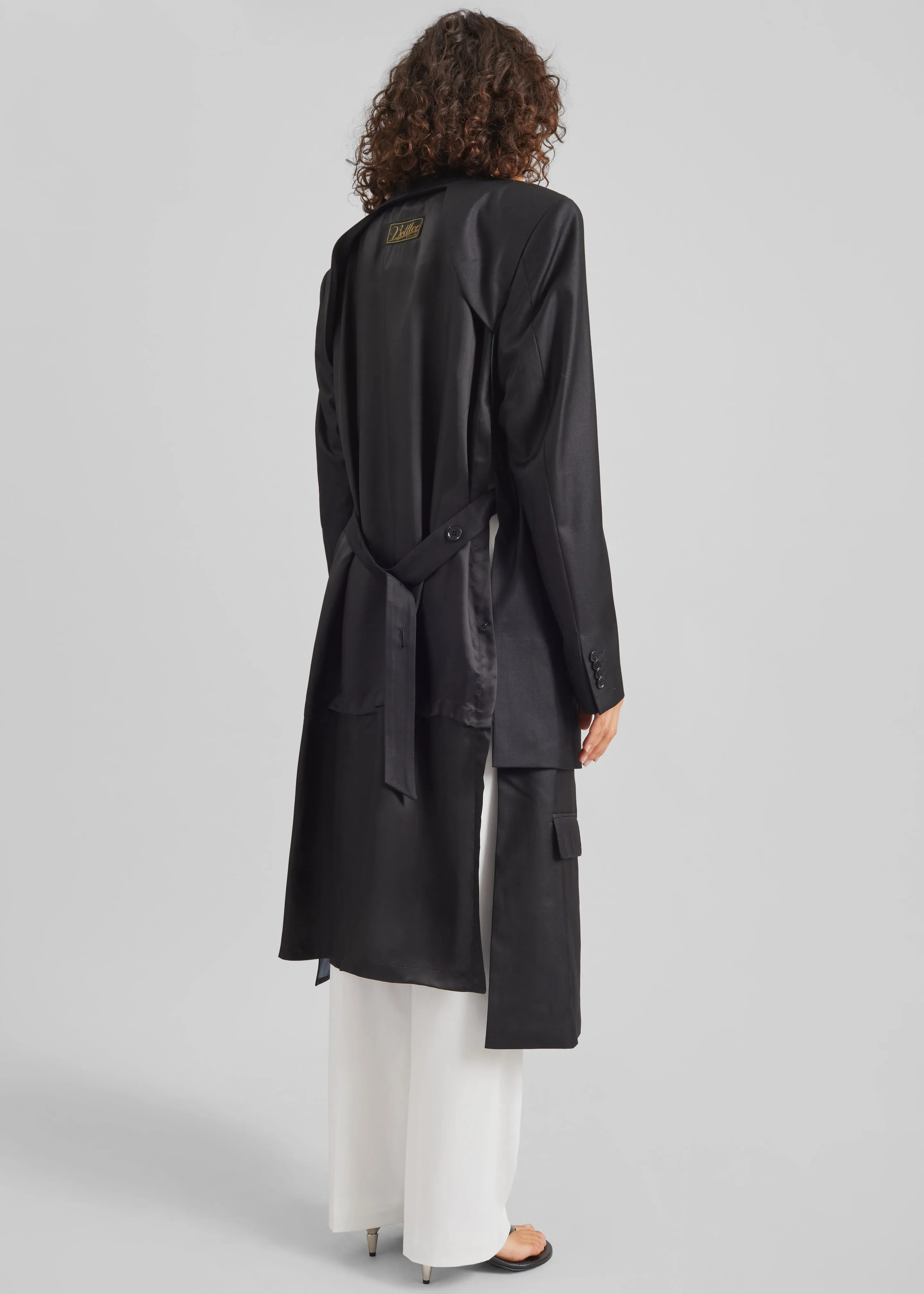 Bettter Ellis Coat - Black sold by Frankie Shop product image thumbnail 5