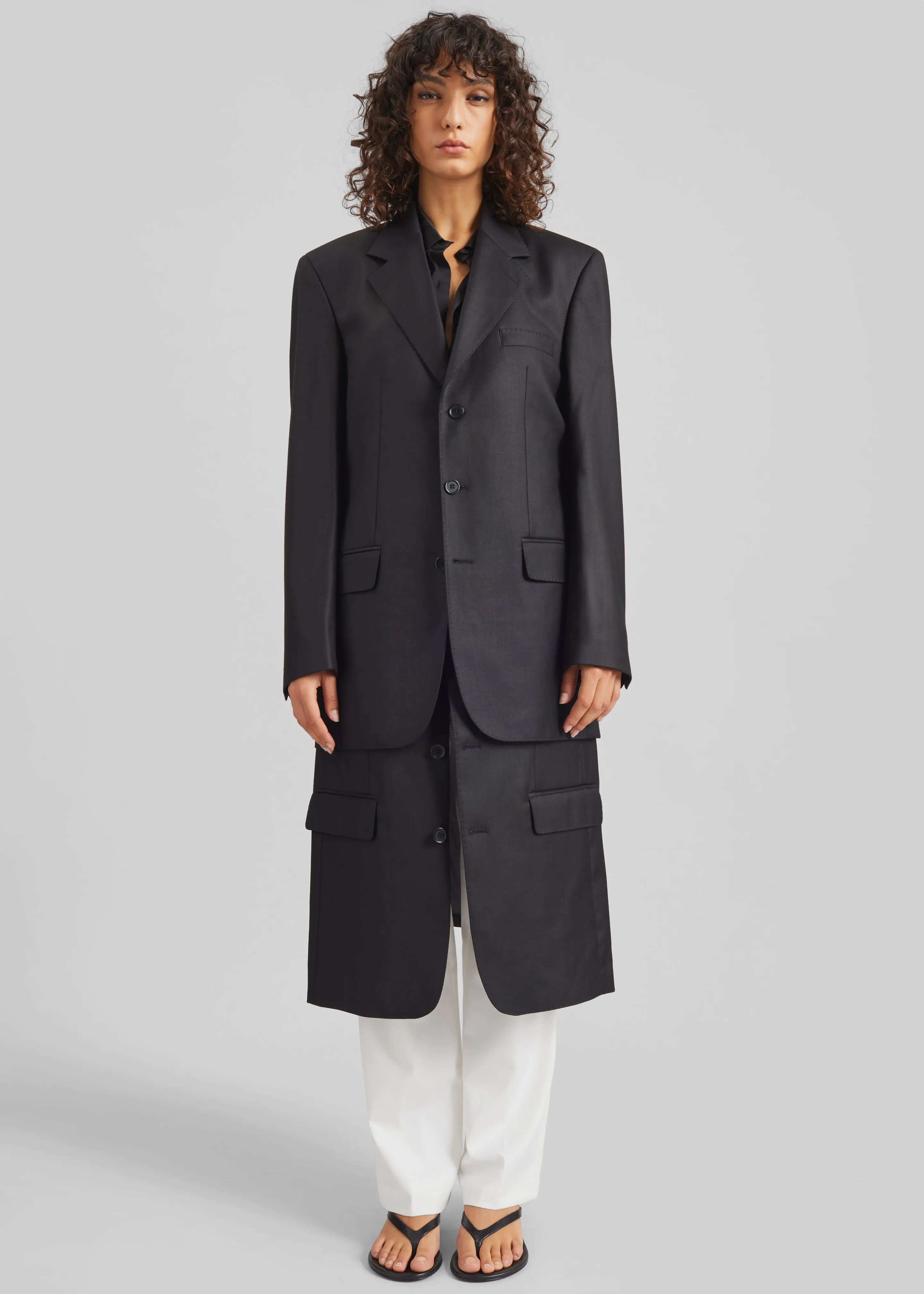 Bettter Ellis Coat - Black sold by Frankie Shop product image thumbnail 2
