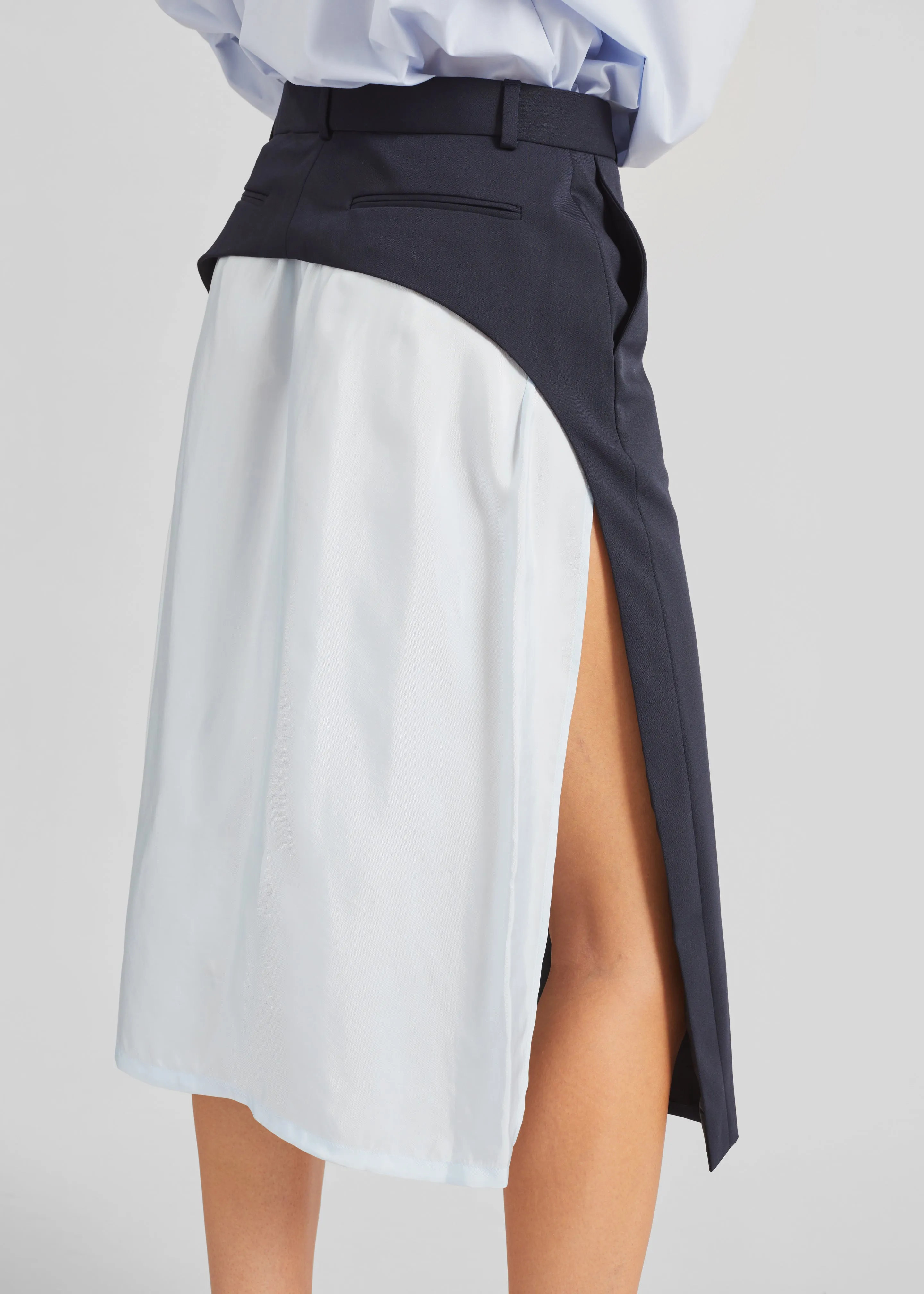 Bettter Ellis Apron Skirt - Navy sold by Frankie Shop product image thumbnail 3