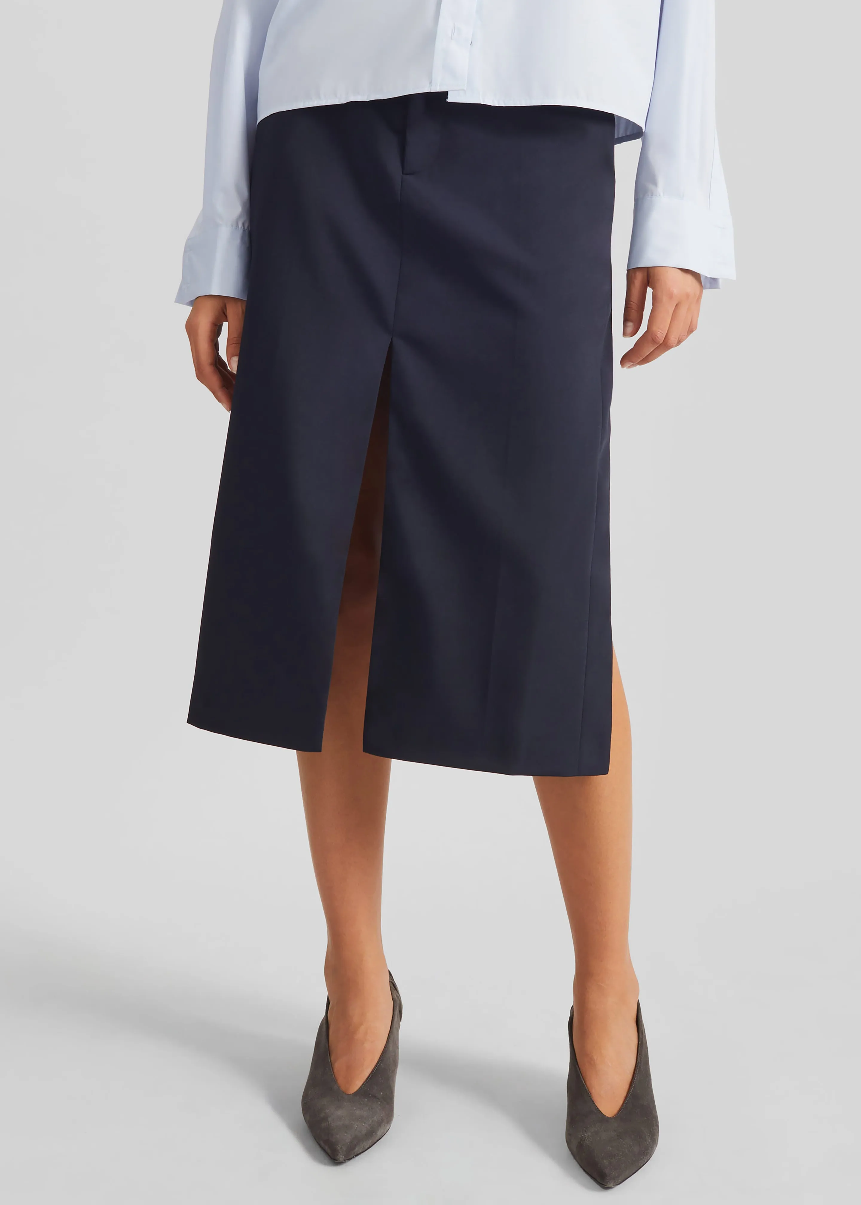 Bettter Ellis Apron Skirt - Navy sold by Frankie Shop product image thumbnail 5