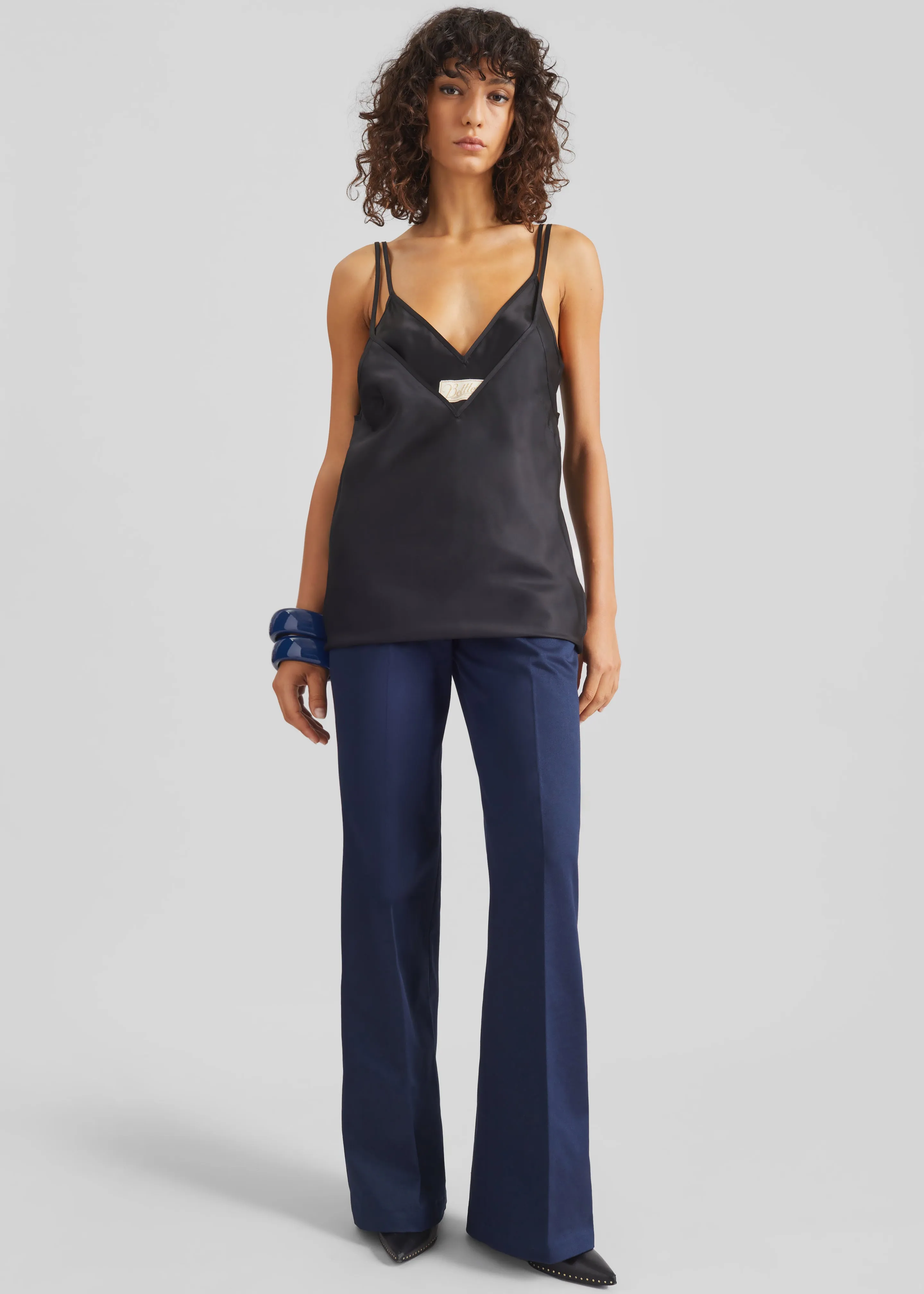 Bettter Double Cami Dress - Black sold by Frankie Shop product image thumbnail 5