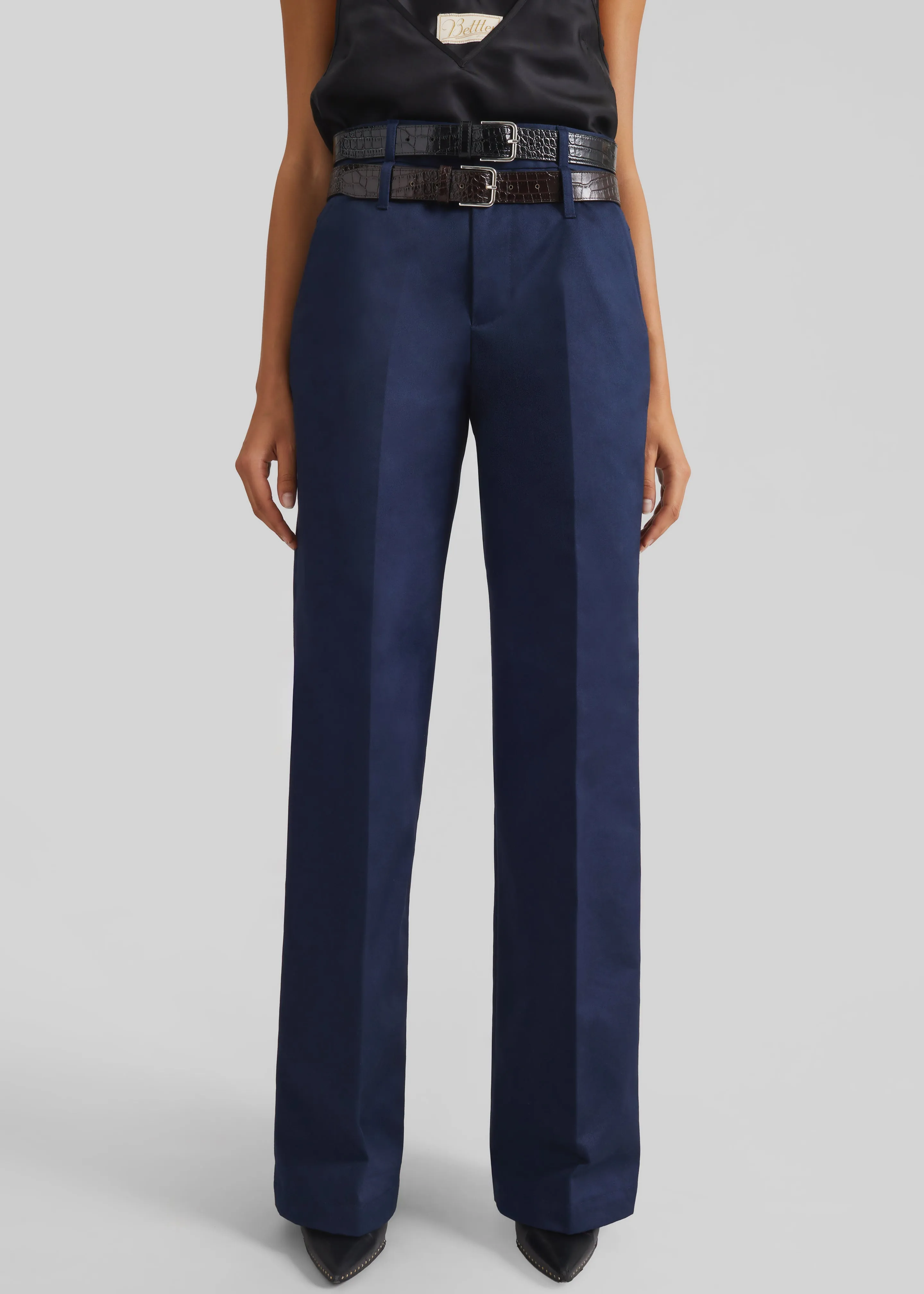 Bettter Andes Trousers - Navy sold by Frankie Shop product image thumbnail 2