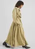 Elsdon Fluid Long Trench - Camel sold by Frankie Shop