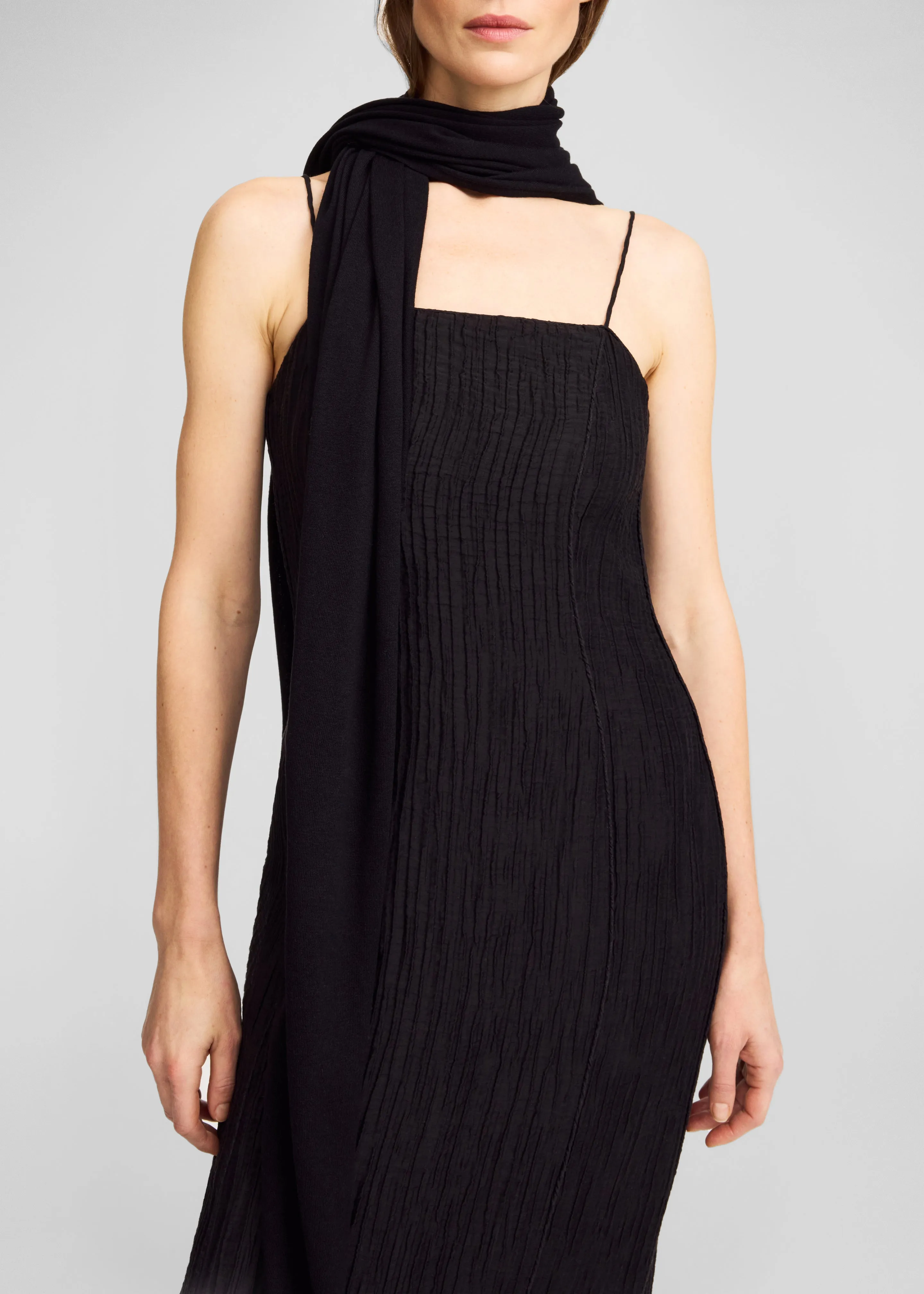 By Malene Birger Dorothea Scarf - Black sold by Frankie Shop product image thumbnail 2