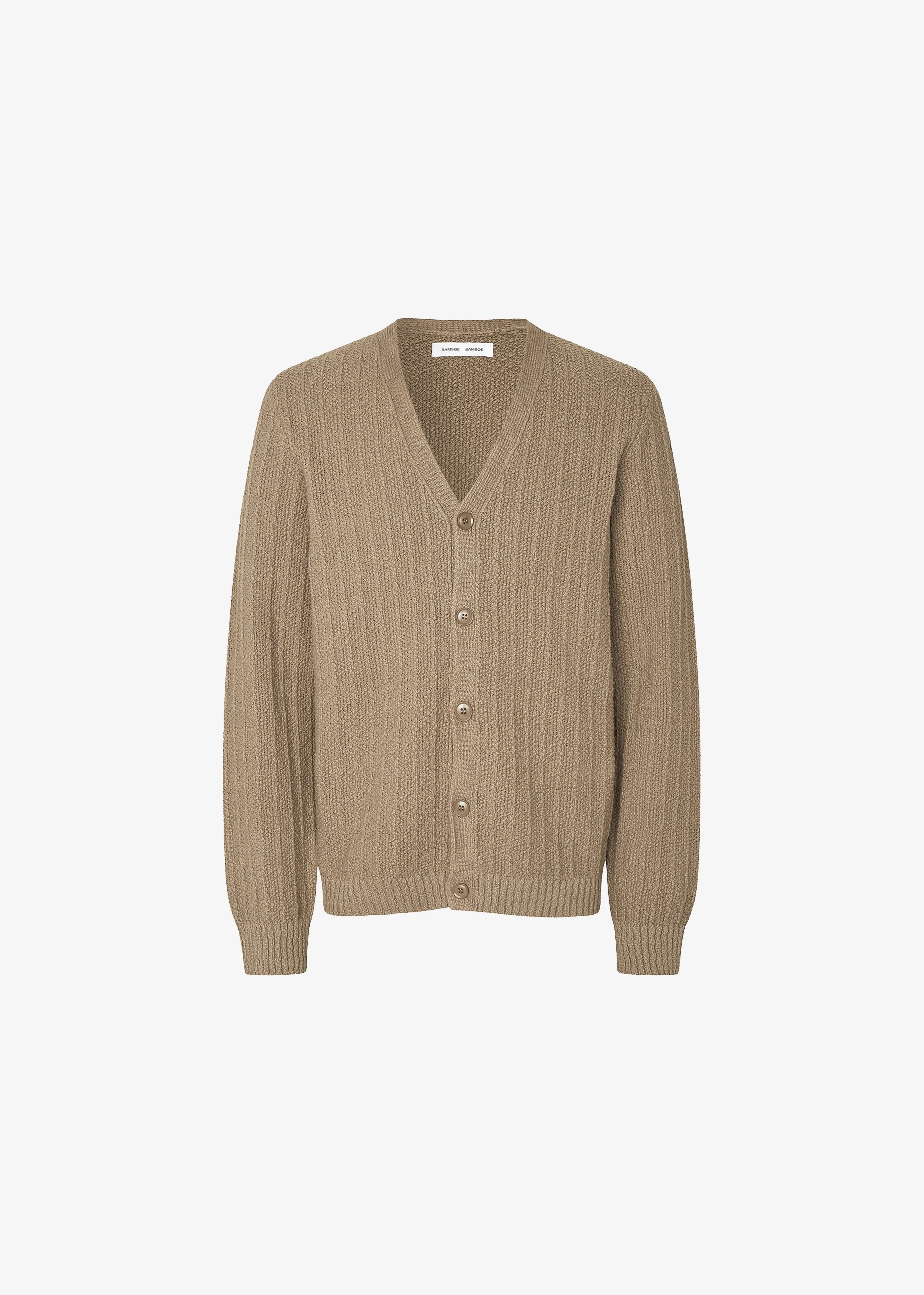 Samsøe Samsøe Samicah Cardigan - Greige sold by Frankie Shop product image thumbnail 5