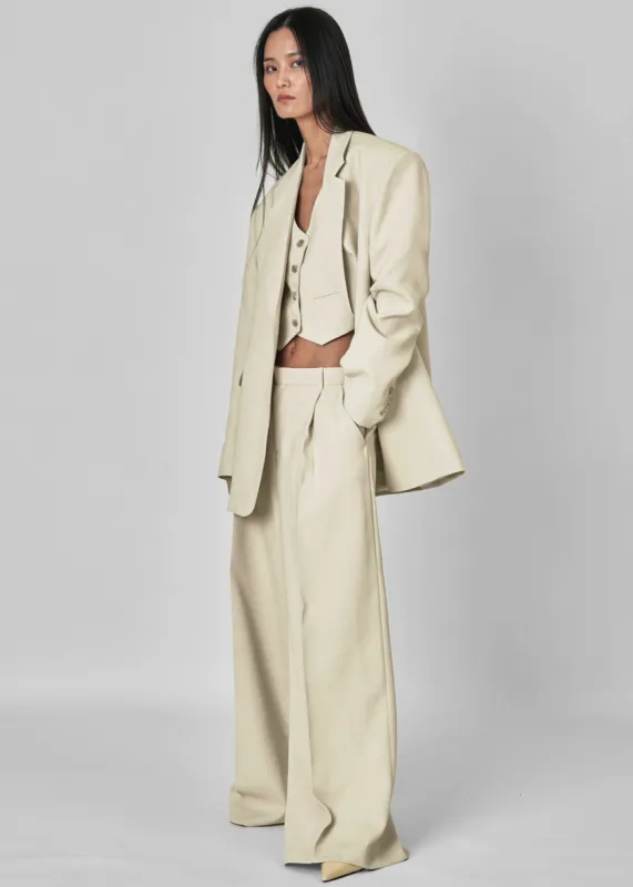 Indio Pants - Beige sold by Frankie Shop