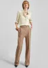 Lenora Straight Trousers - Camel sold by Frankie Shop