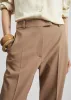 Lenora Straight Trousers - Camel sold by Frankie Shop