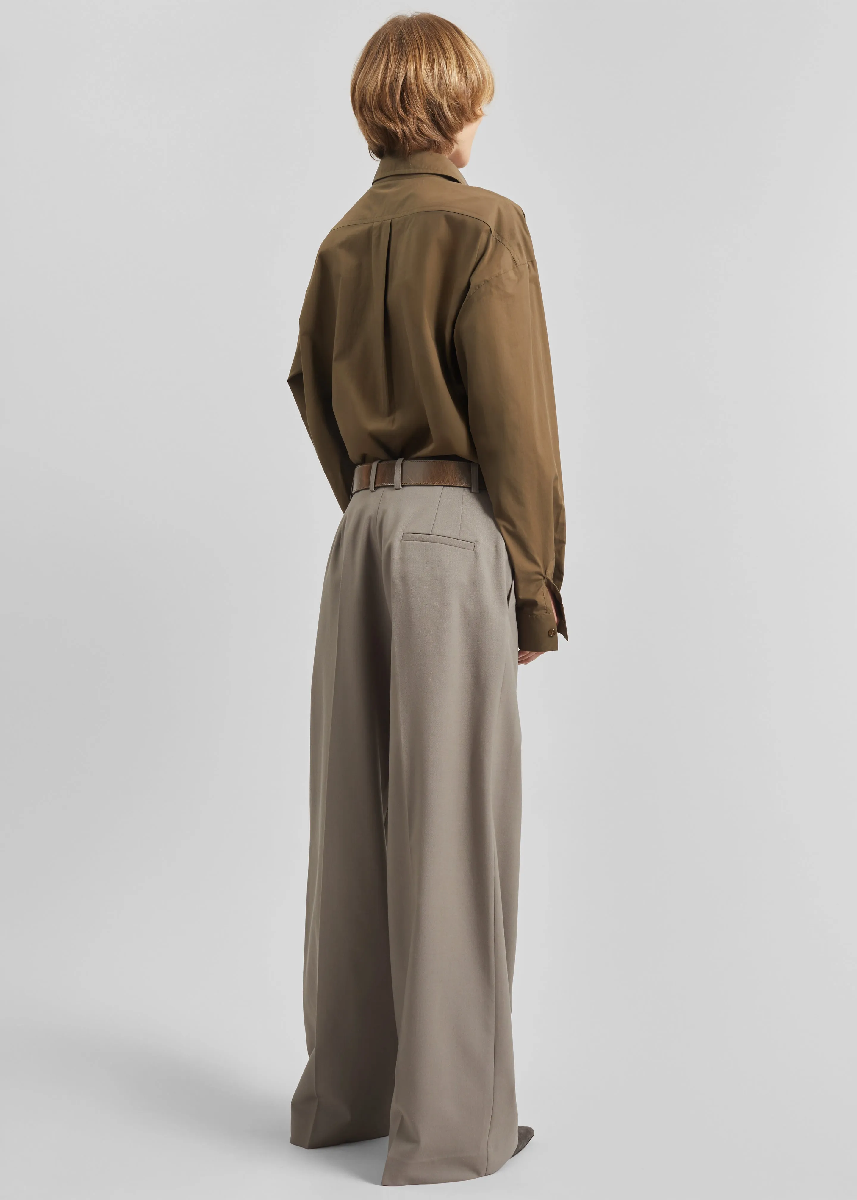 Brickell Trousers - Taupe sold by Frankie Shop product image thumbnail 5
