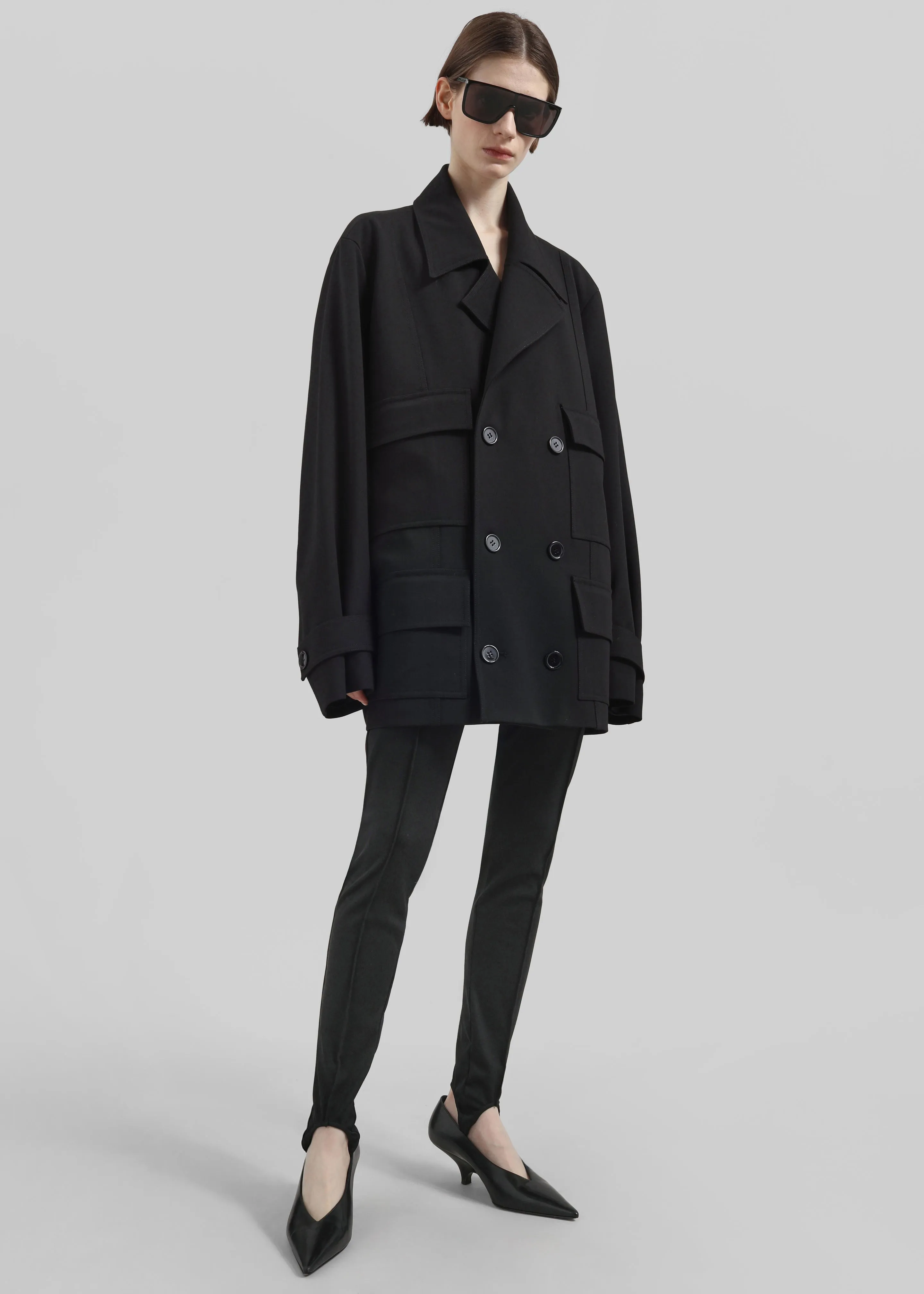 Stanton Trapeze Jacket - Black sold by Frankie Shop product image thumbnail 2