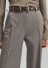 Lenora Straight Trousers - Taupe sold by Frankie Shop