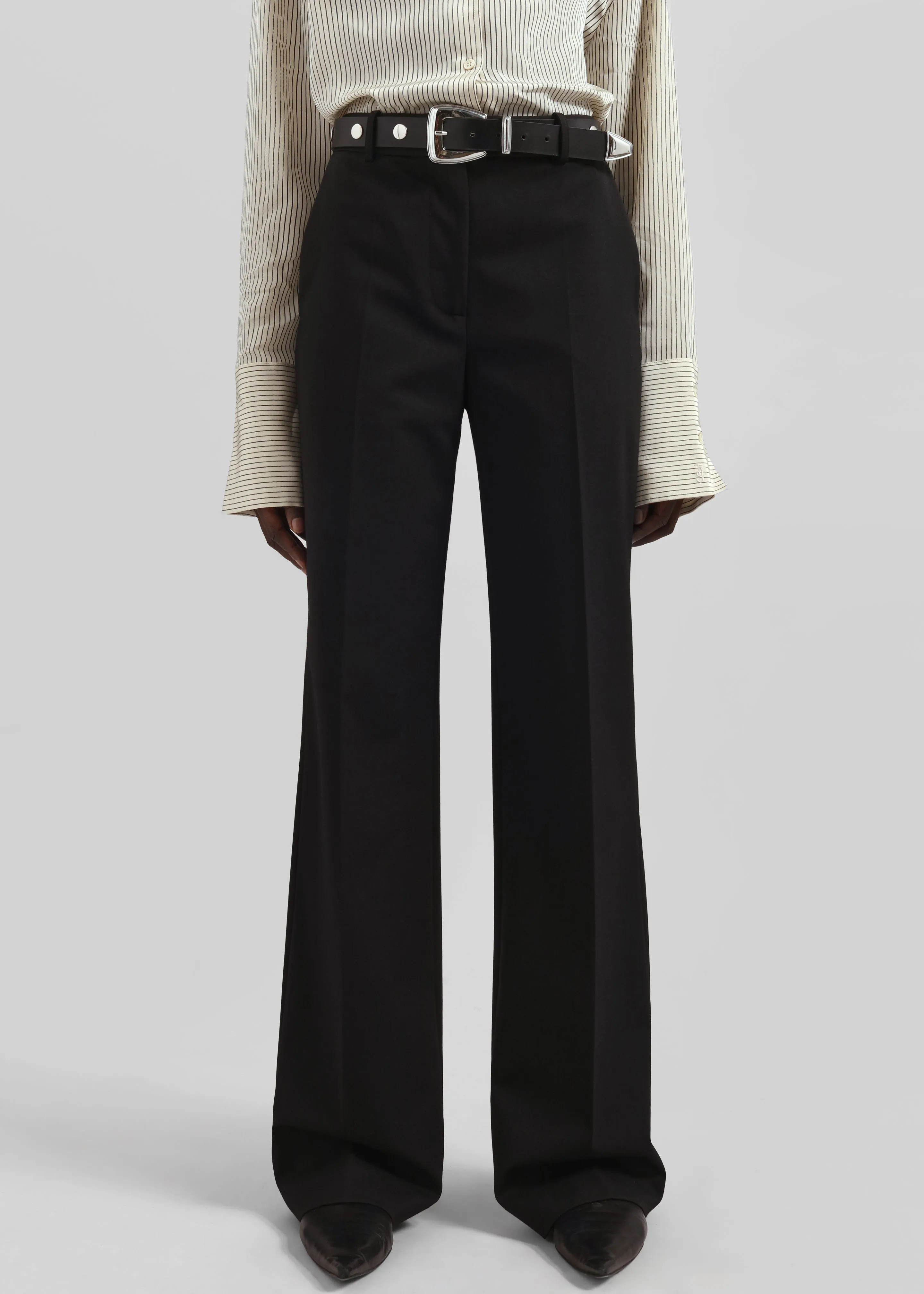Lenora Straight Trousers - Black sold by Frankie Shop product image thumbnail 2