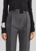 Bevza High-Waisted Trousers - Dark Grey sold by Frankie Shop