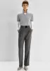 Bevza High-Waisted Trousers - Dark Grey sold by Frankie Shop
