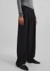 Doyer Pleated Trousers - Black sold by Frankie Shop
