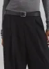 Doyer Pleated Trousers - Black sold by Frankie Shop
