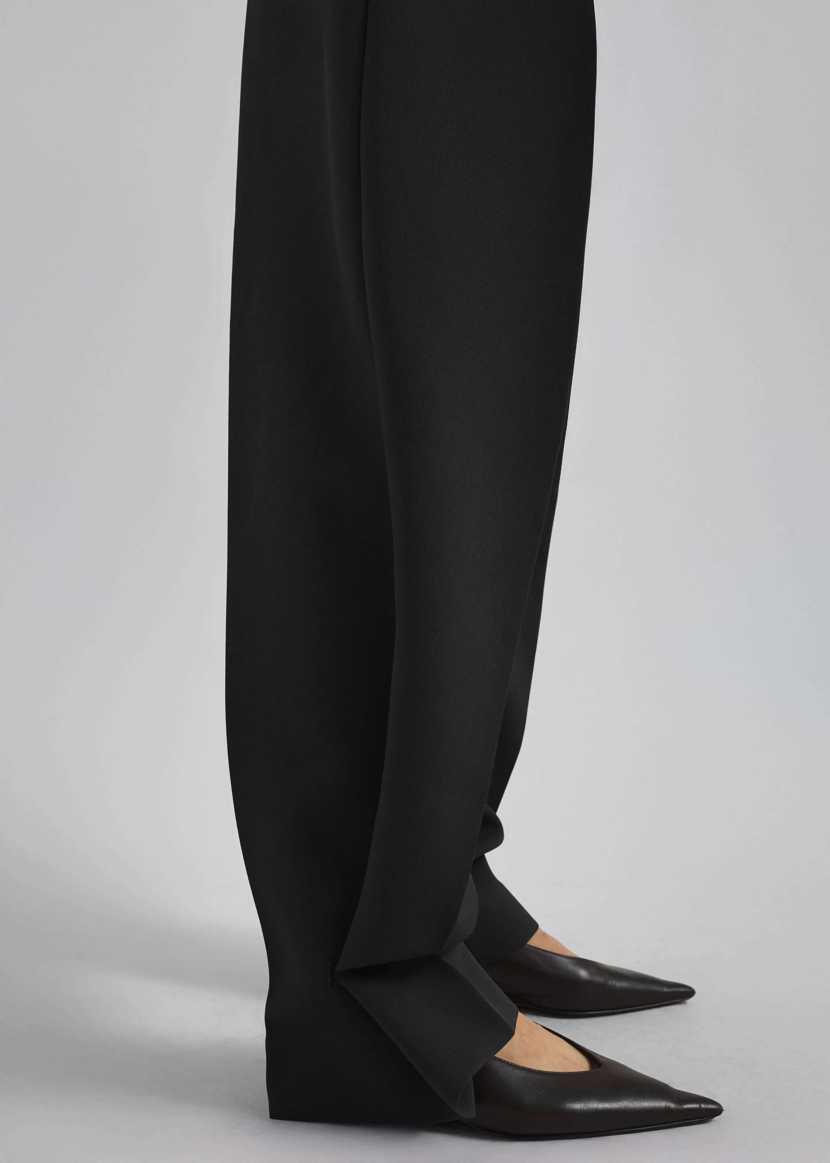 Doyer Pleated Trousers - Black sold by Frankie Shop product image thumbnail 3