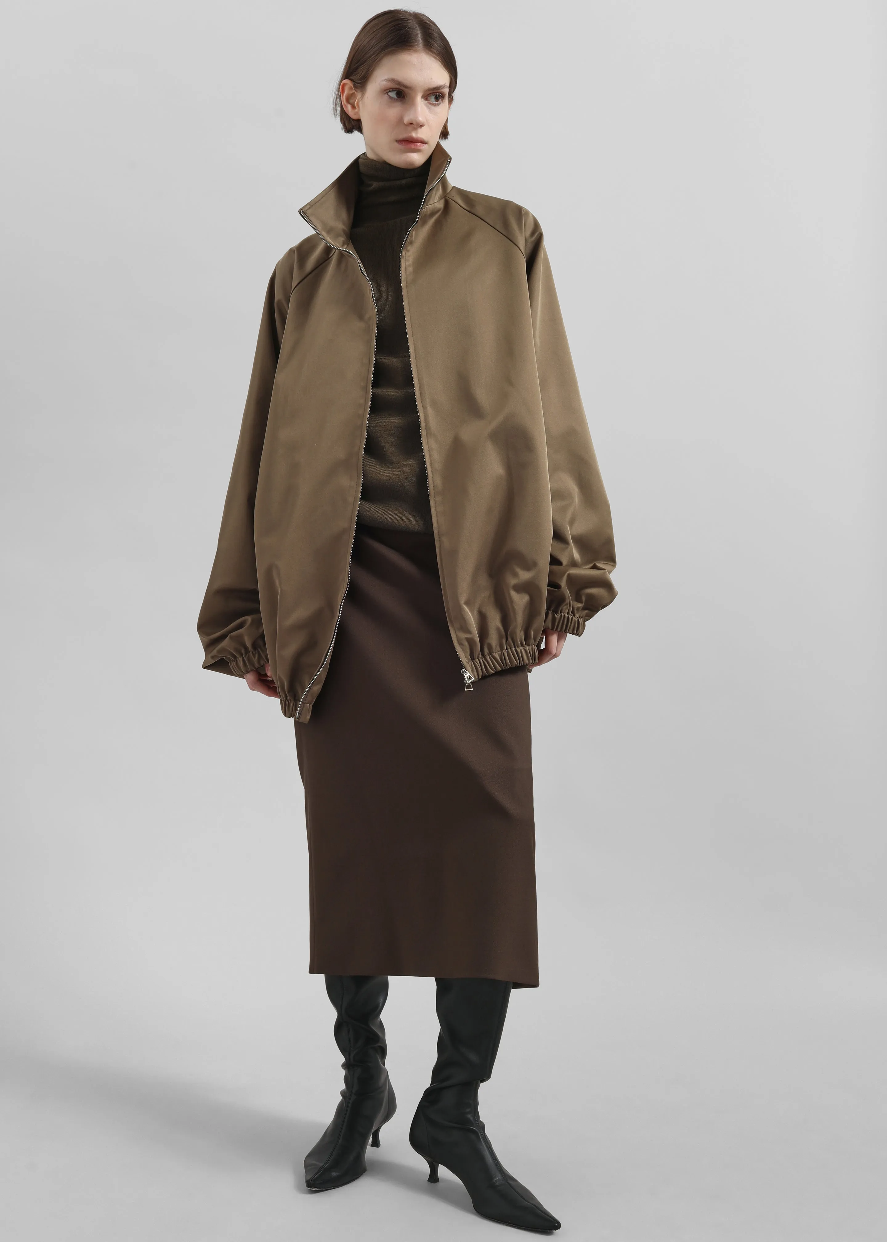Alrose Midi Skirt - Mocha sold by Frankie Shop product image thumbnail 2