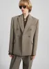 Doyer Cinched Blazer - Moss Green sold by Frankie Shop