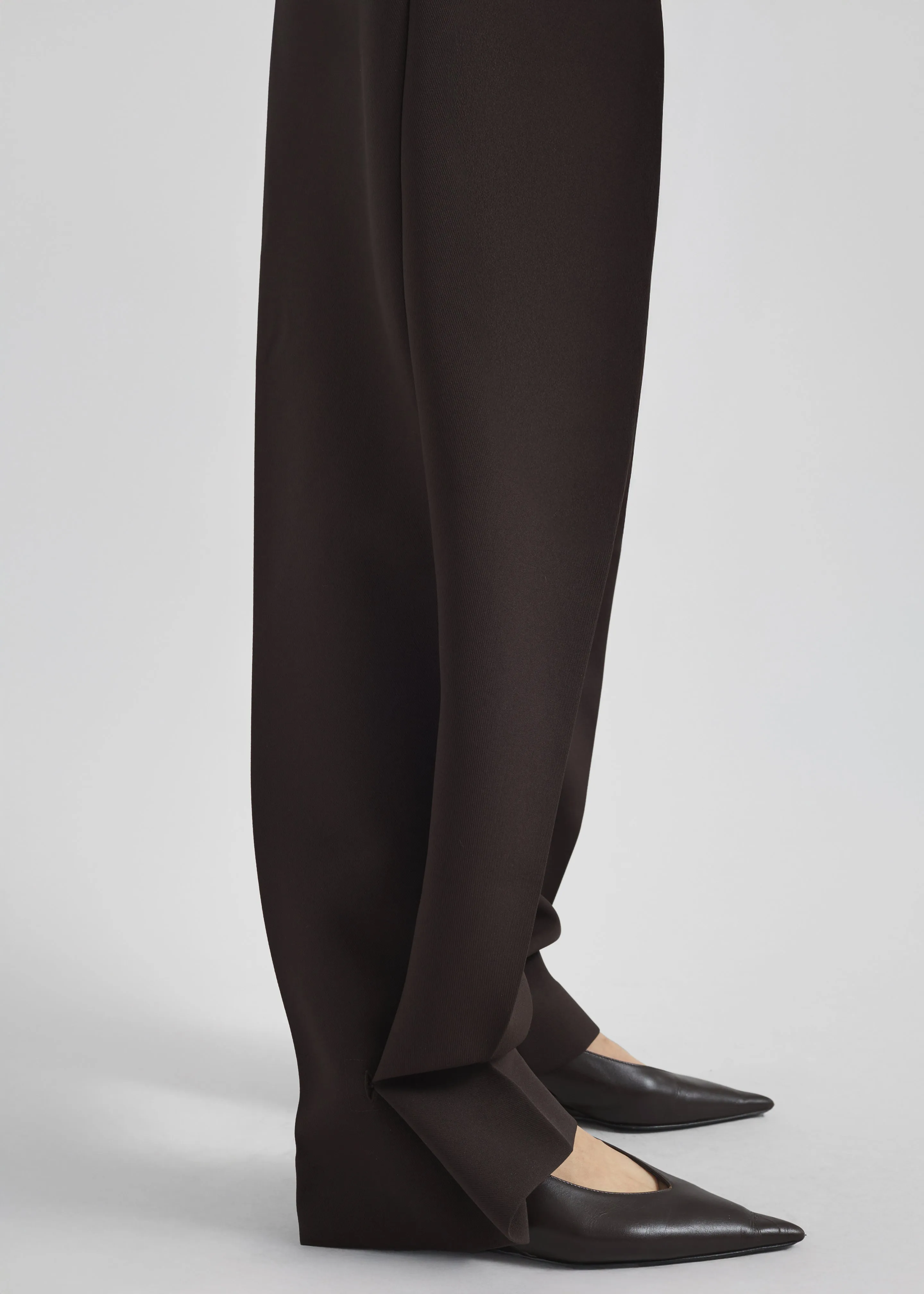 Doyer Pleated Trousers - Brown sold by Frankie Shop product image thumbnail 5