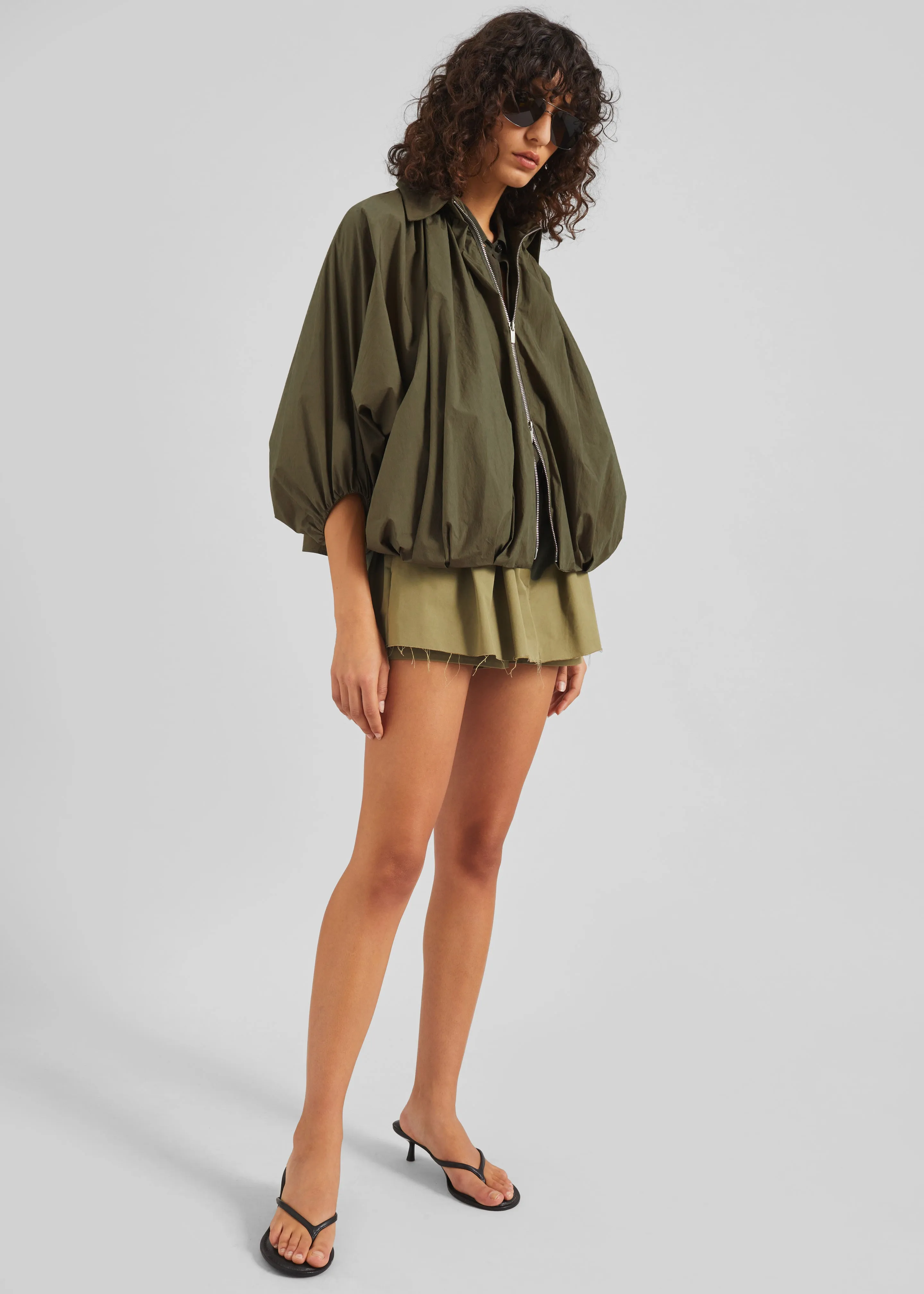 Raheny Mini Skort - Olive sold by Frankie Shop product image thumbnail 4