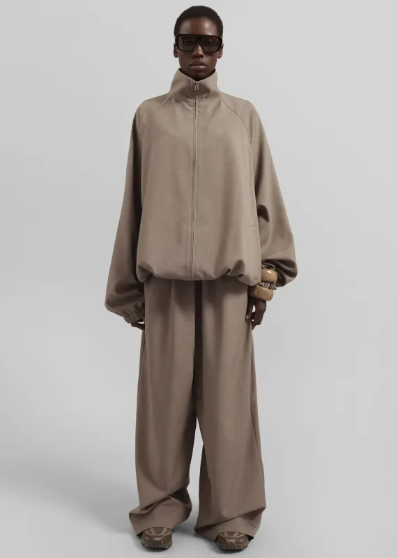 Baxter Track Jacket - Taupe sold by Frankie Shop