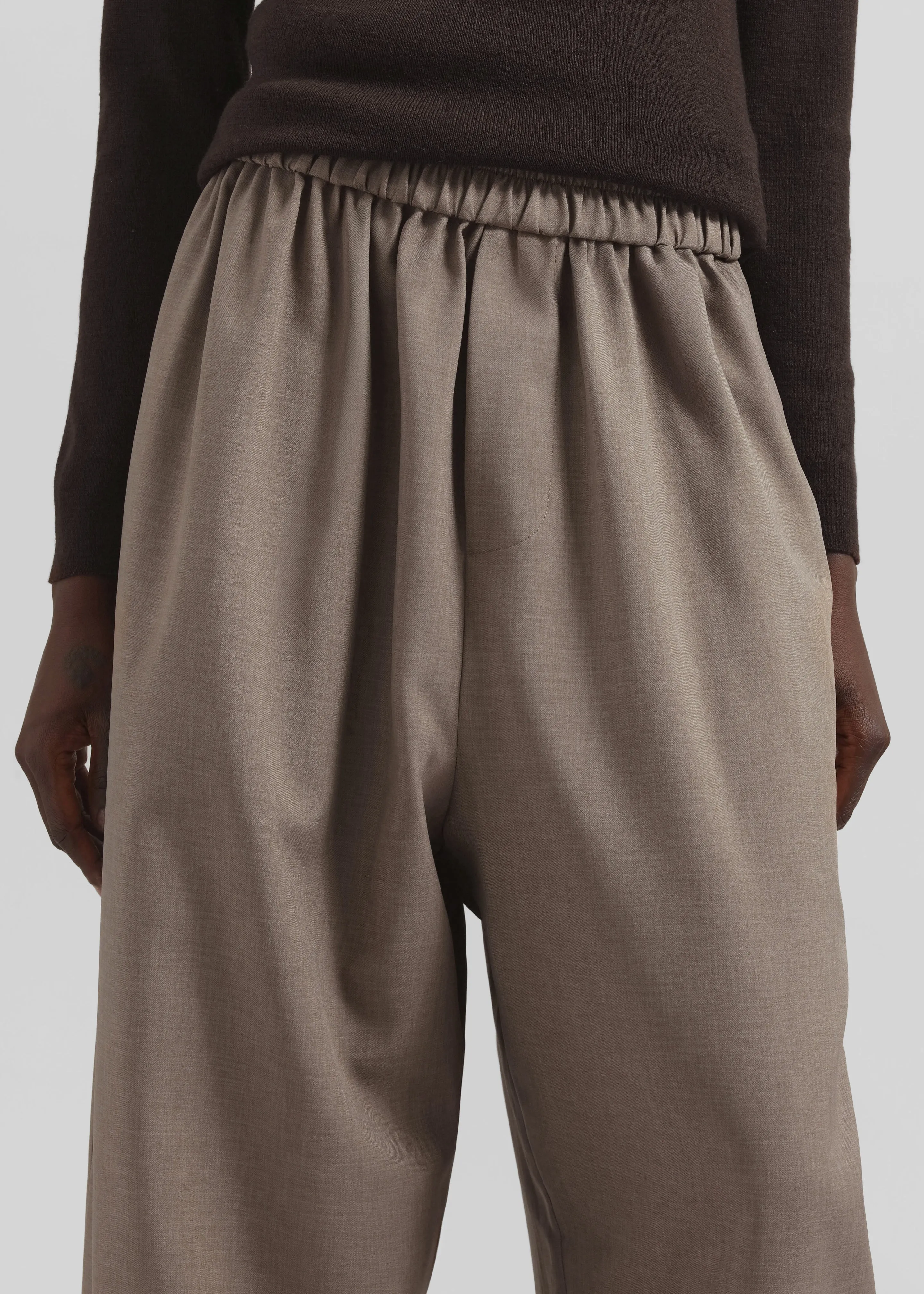 Baxter Track Pants - Taupe sold by Frankie Shop product image thumbnail 4
