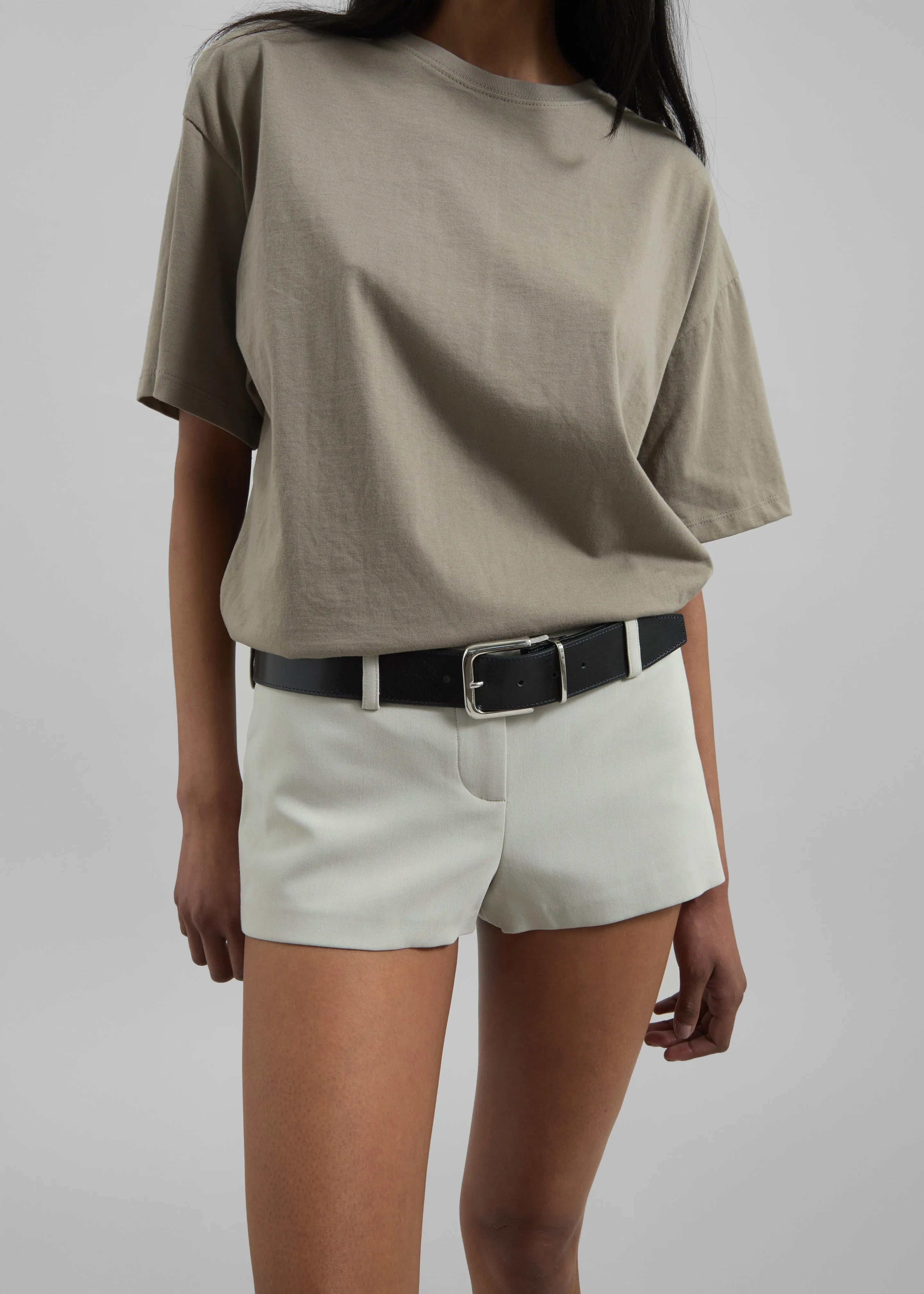 Thane Classic Cotton Tee - Taupe sold by Frankie Shop product image thumbnail 2