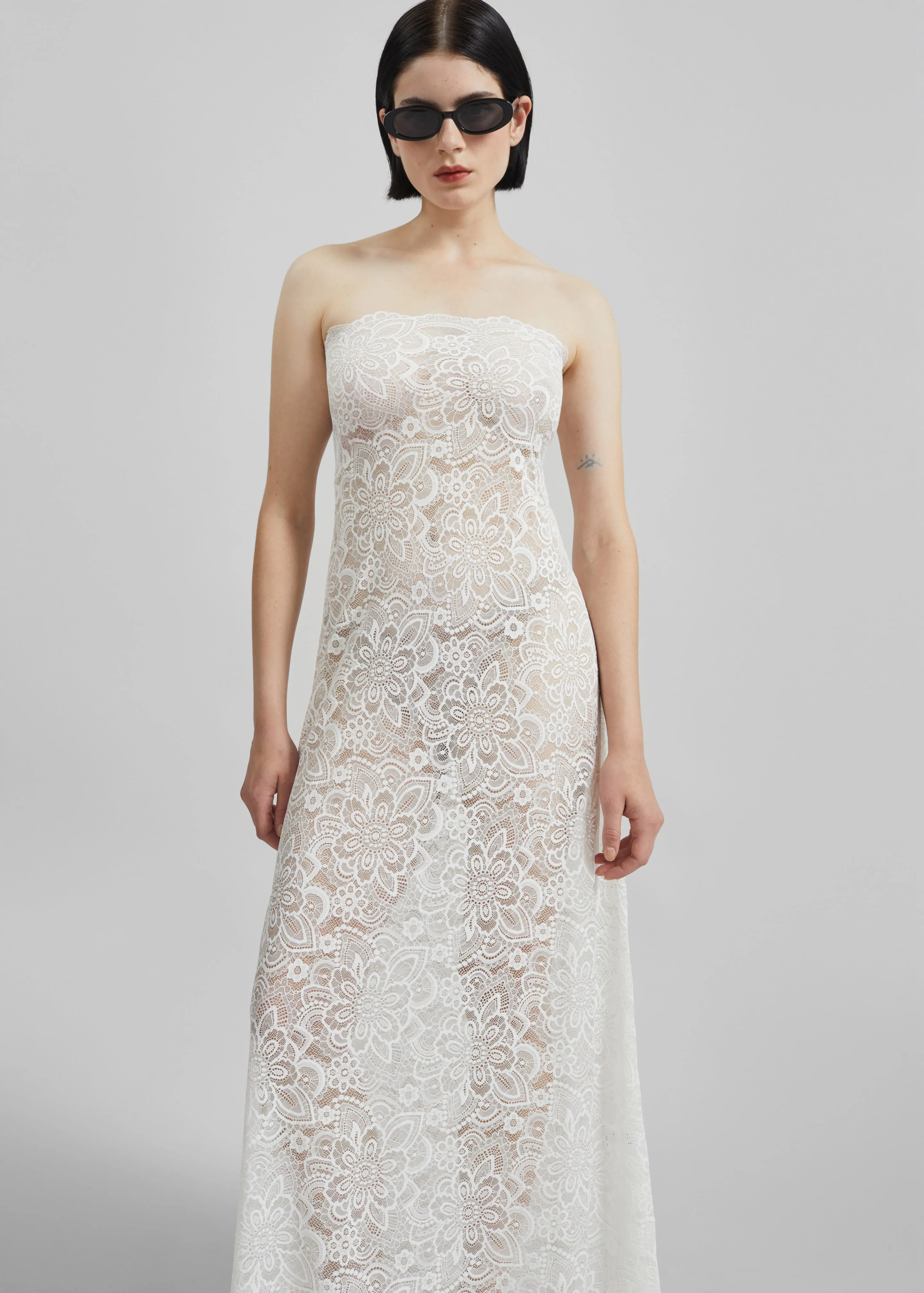 Beaufille Anise Dress - White sold by Frankie Shop product image thumbnail 4