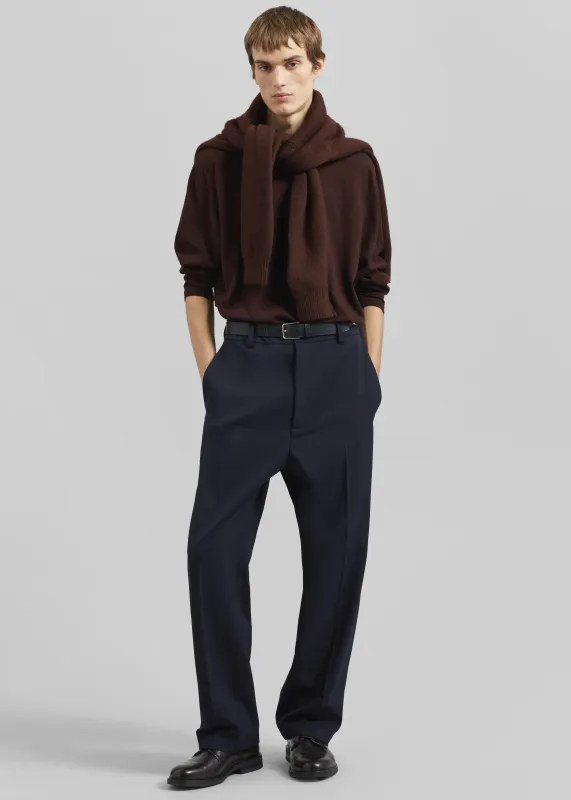 Watson Trousers - Navy sold by Frankie Shop