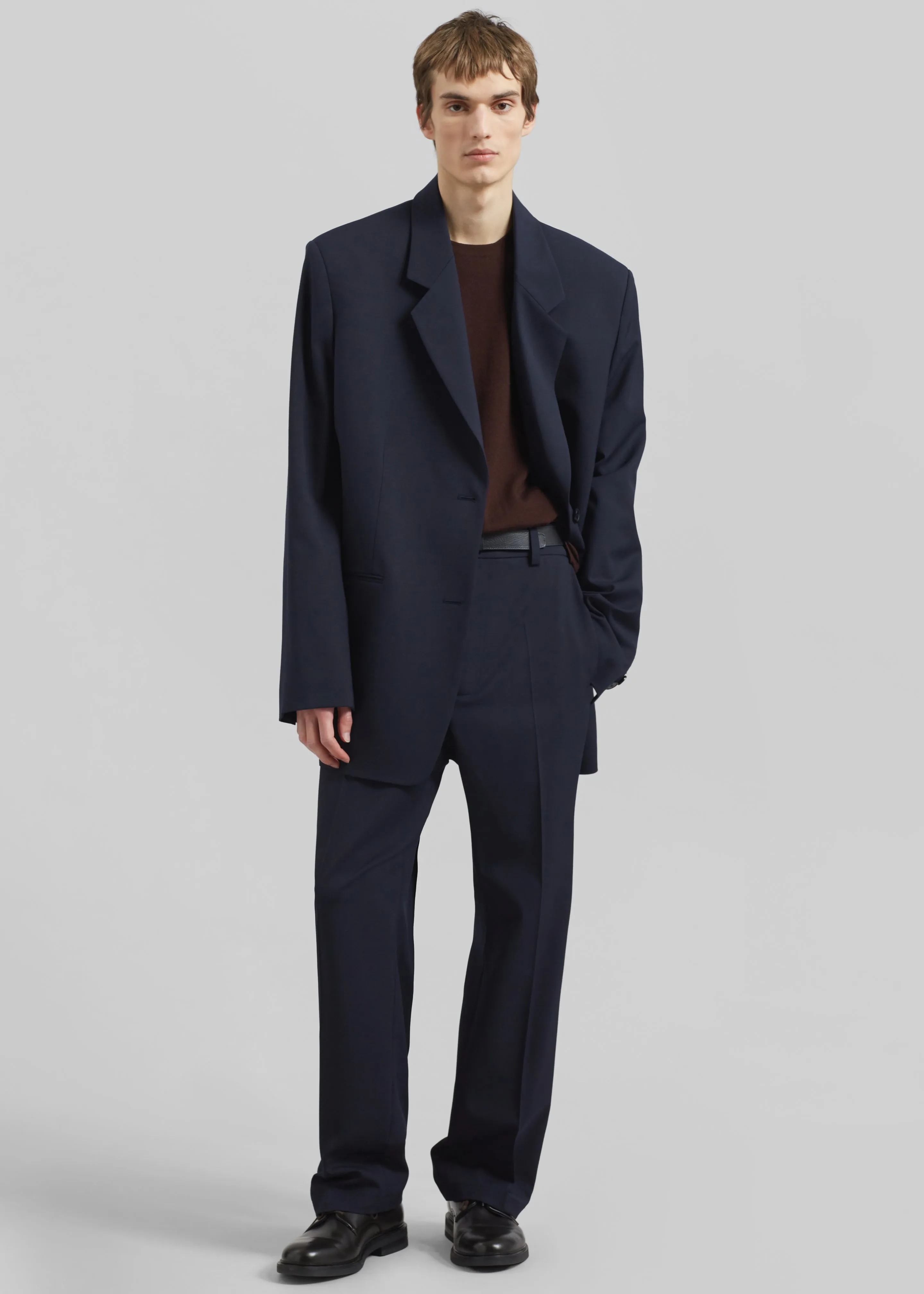 Watson Trousers - Navy sold by Frankie Shop product image thumbnail 4