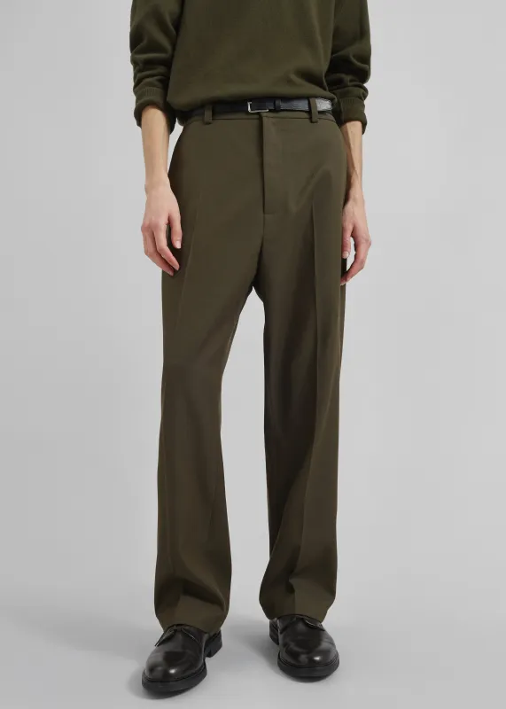 Watson Trousers - Army Green sold by Frankie Shop