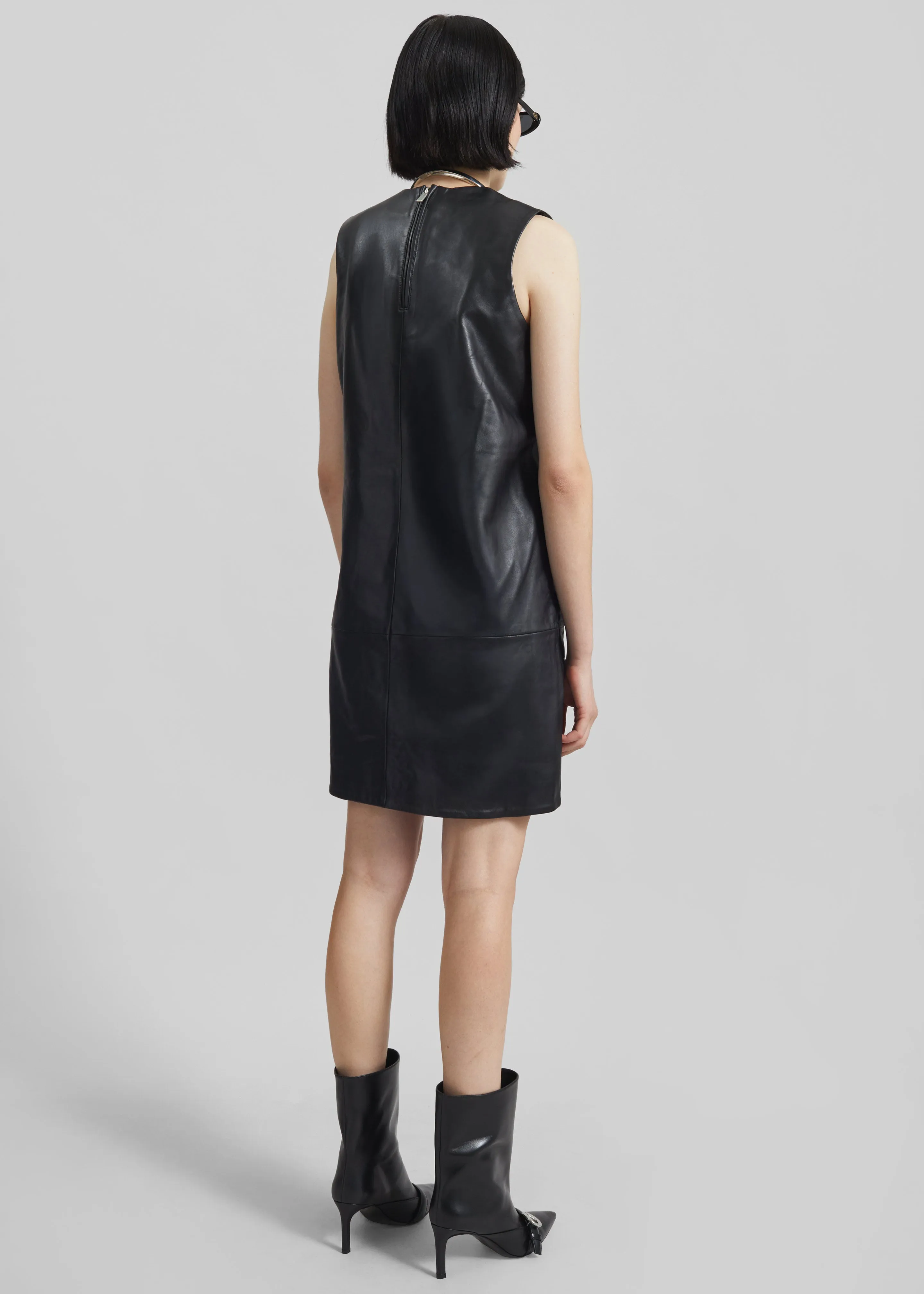 Remain Mini Leather Dress - Black sold by Frankie Shop product image thumbnail 5