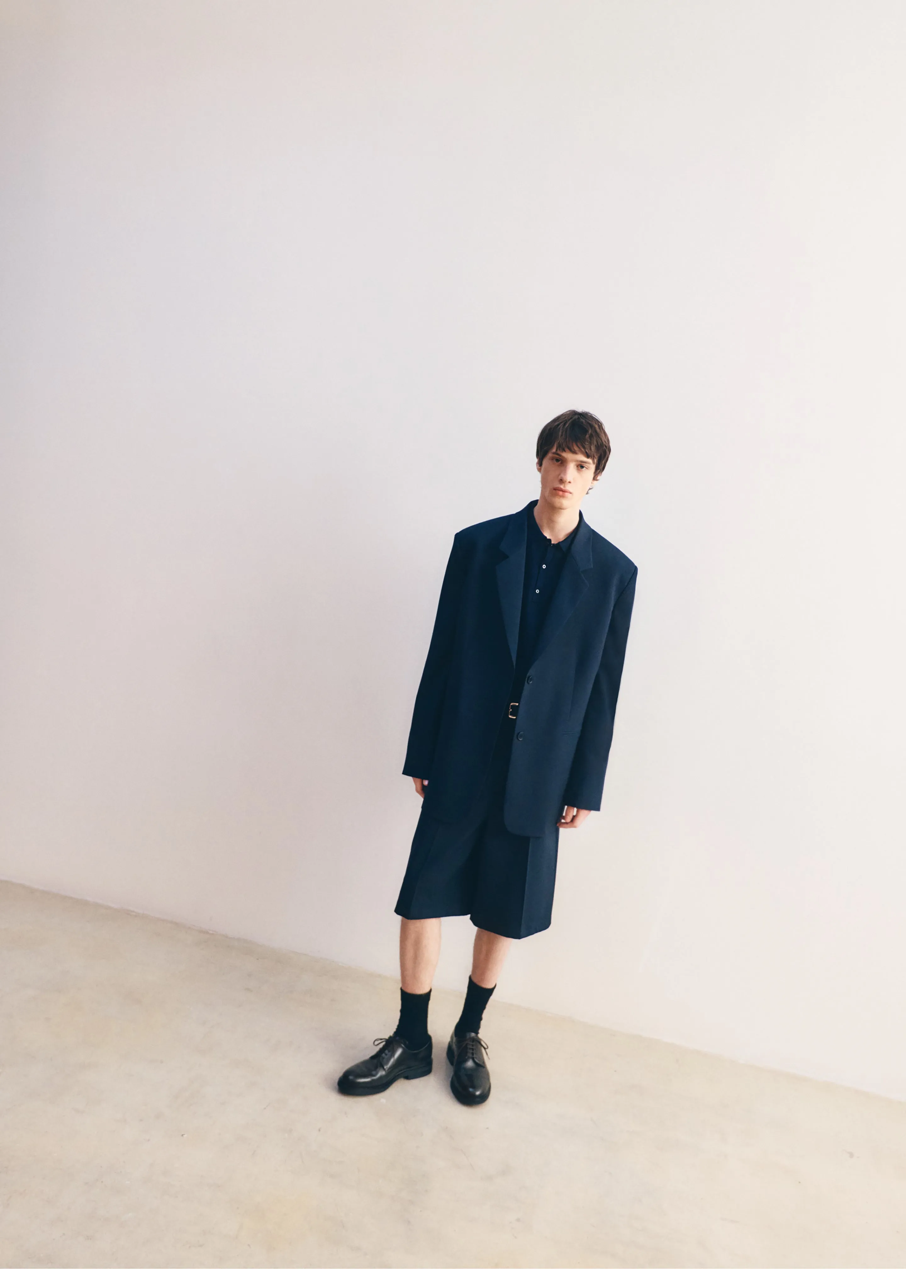 Belgrave Bermuda Shorts - Navy sold by Frankie Shop product image thumbnail 4