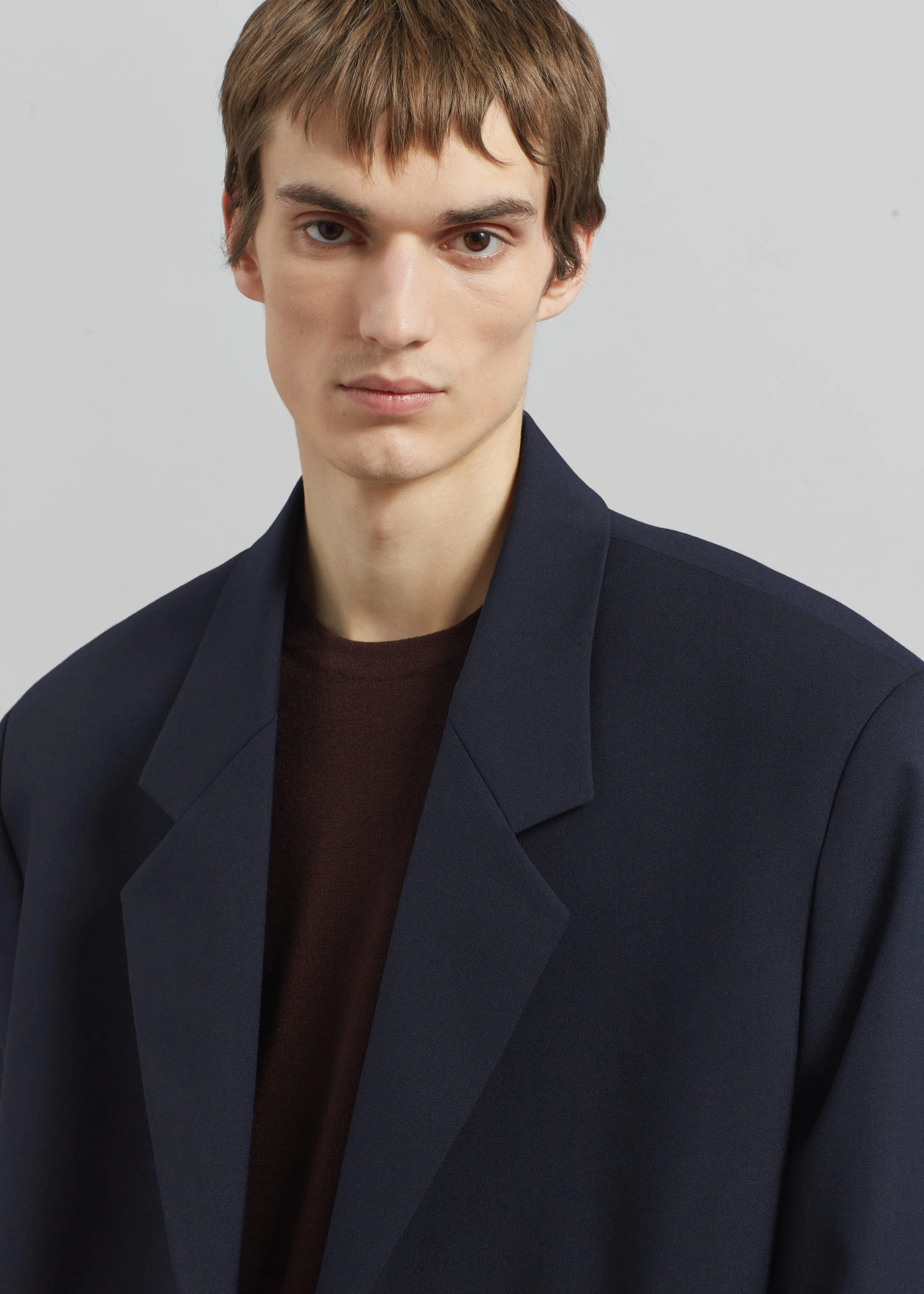 Belgrave Blazer - Navy sold by Frankie Shop product image thumbnail 3
