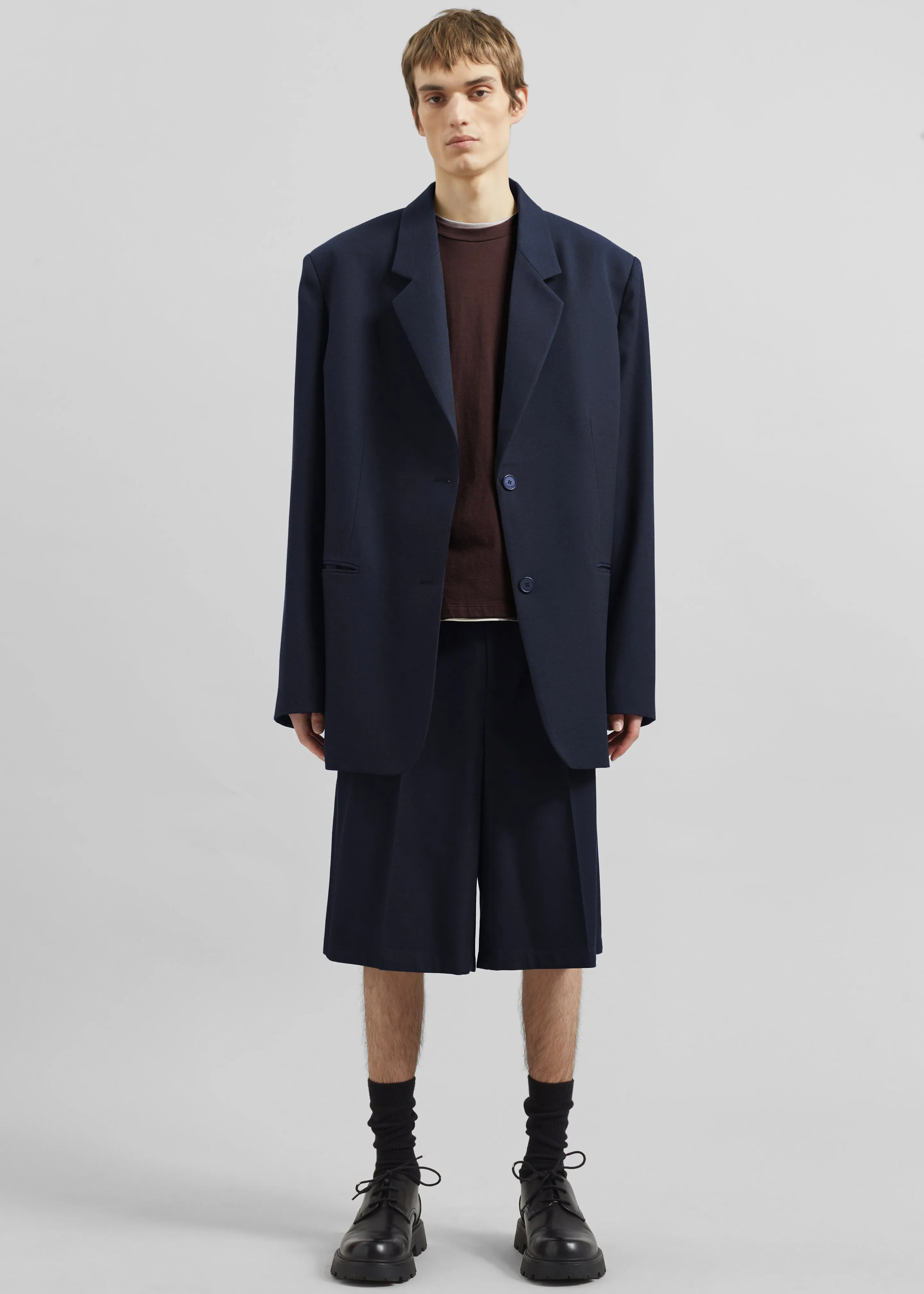 Belgrave Blazer - Navy sold by Frankie Shop product image thumbnail 4