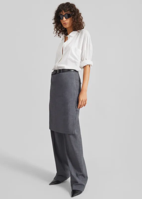 Bettter Hybrid Skirt Trouser - Grey sold by Frankie Shop