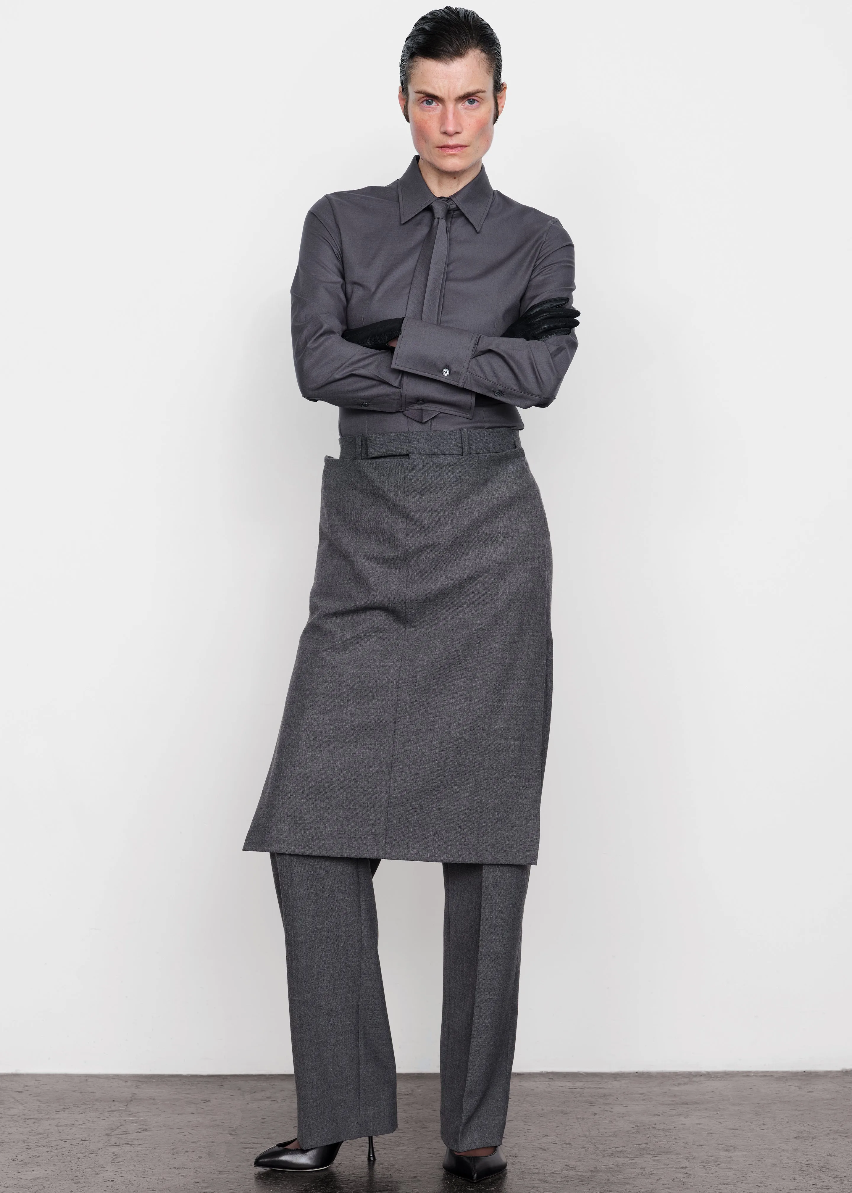 Bettter Hybrid Skirt Trouser - Grey sold by Frankie Shop product image thumbnail 4