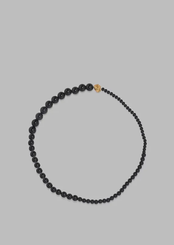 Completedworks H26 Tidelands Necklace - Black Onyx/Gold sold by Frankie Shop