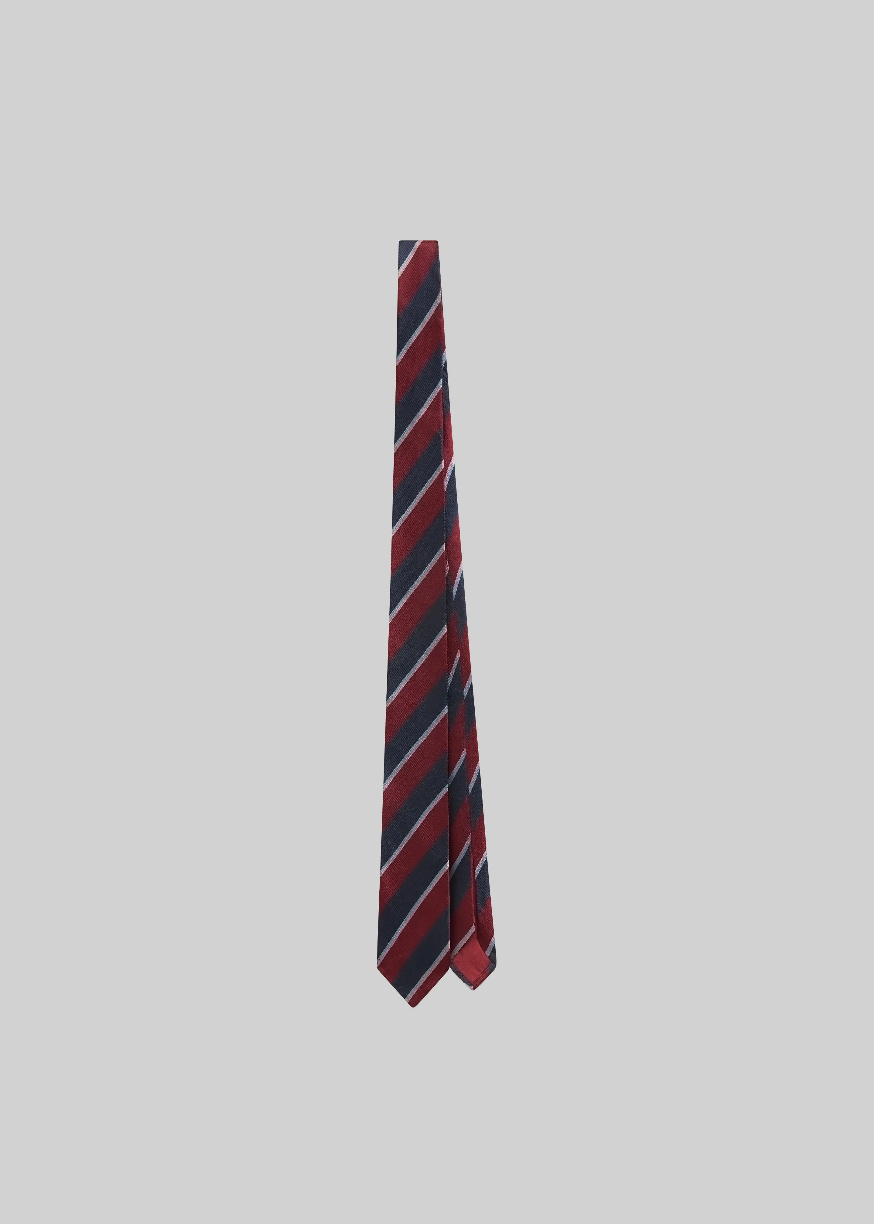 Lene Striped Tie - Burgundy sold by Frankie Shop product image thumbnail 2