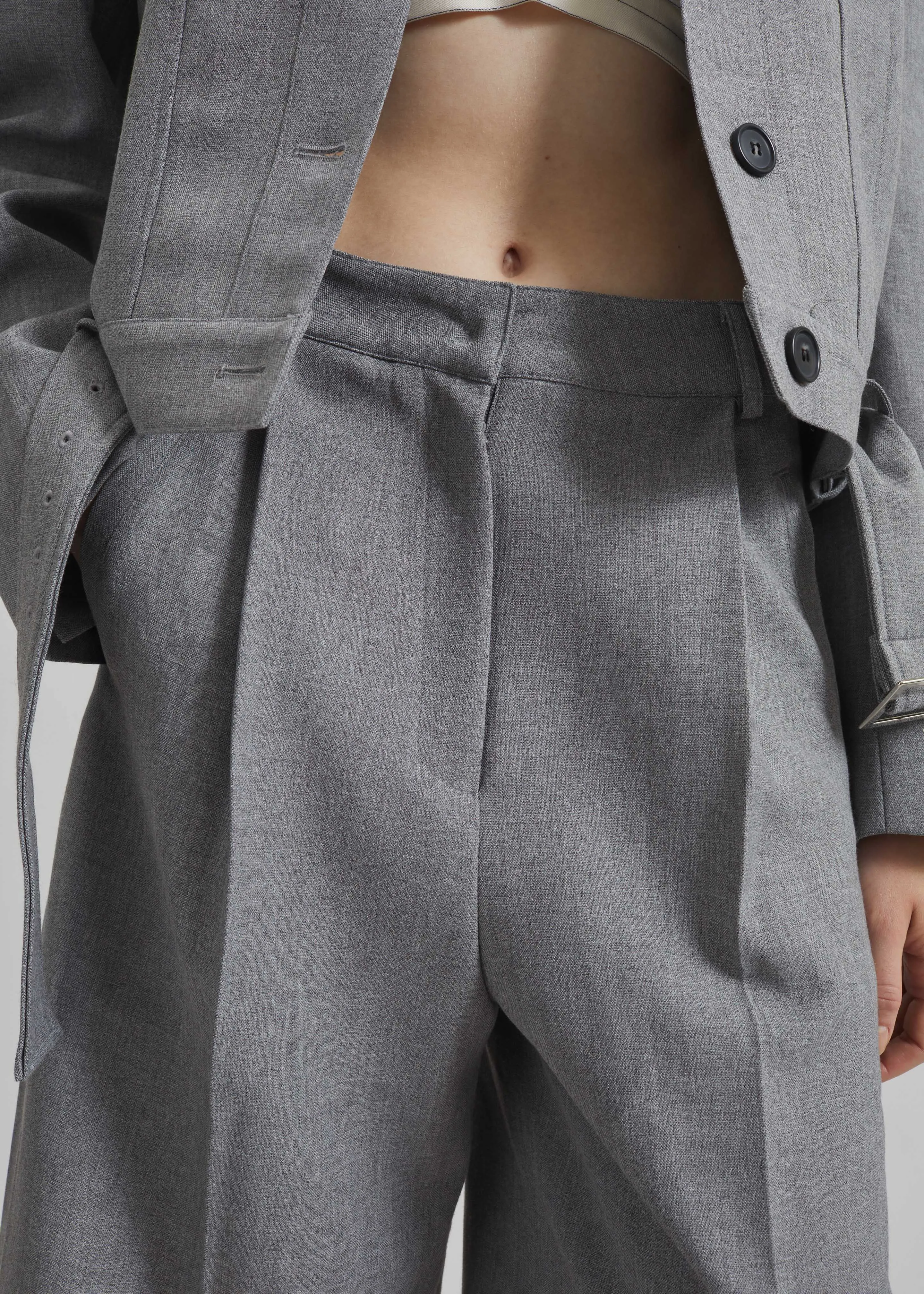 Ninove Bermuda Shorts - Grey sold by Frankie Shop product image thumbnail 5