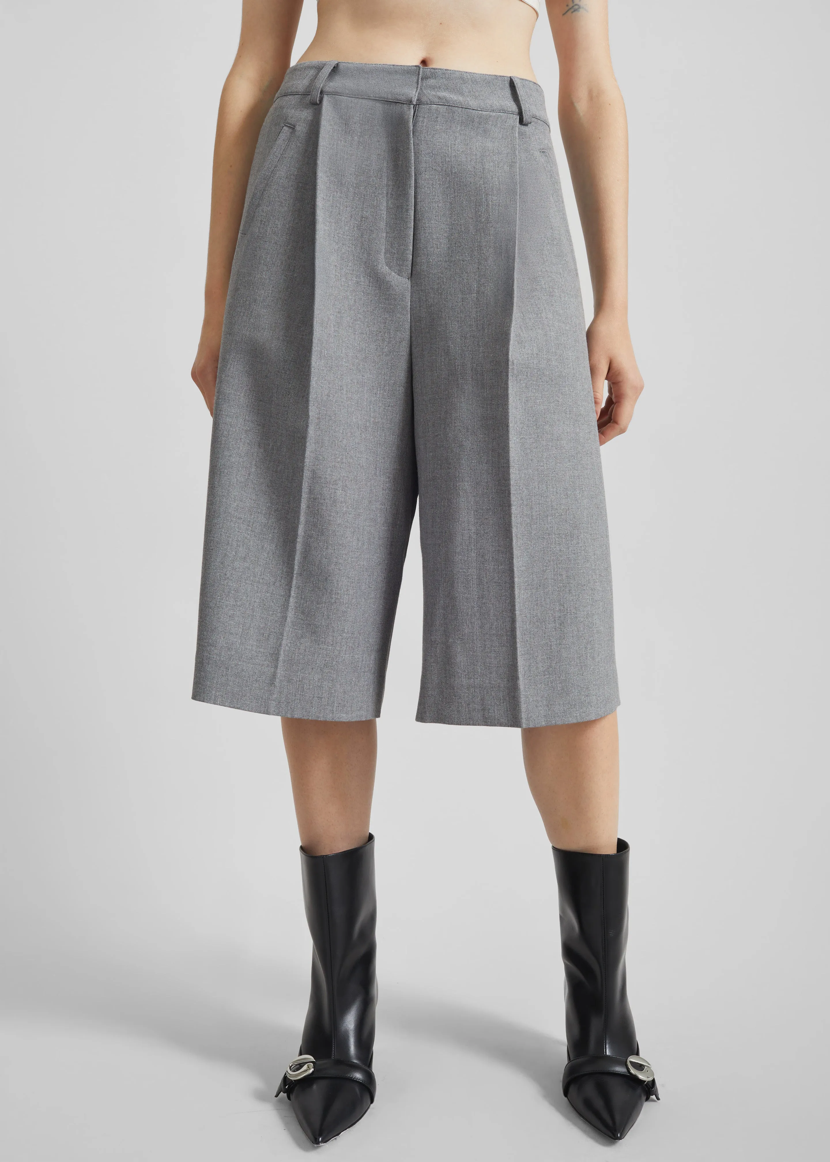 Ninove Bermuda Shorts - Grey sold by Frankie Shop product image thumbnail 2