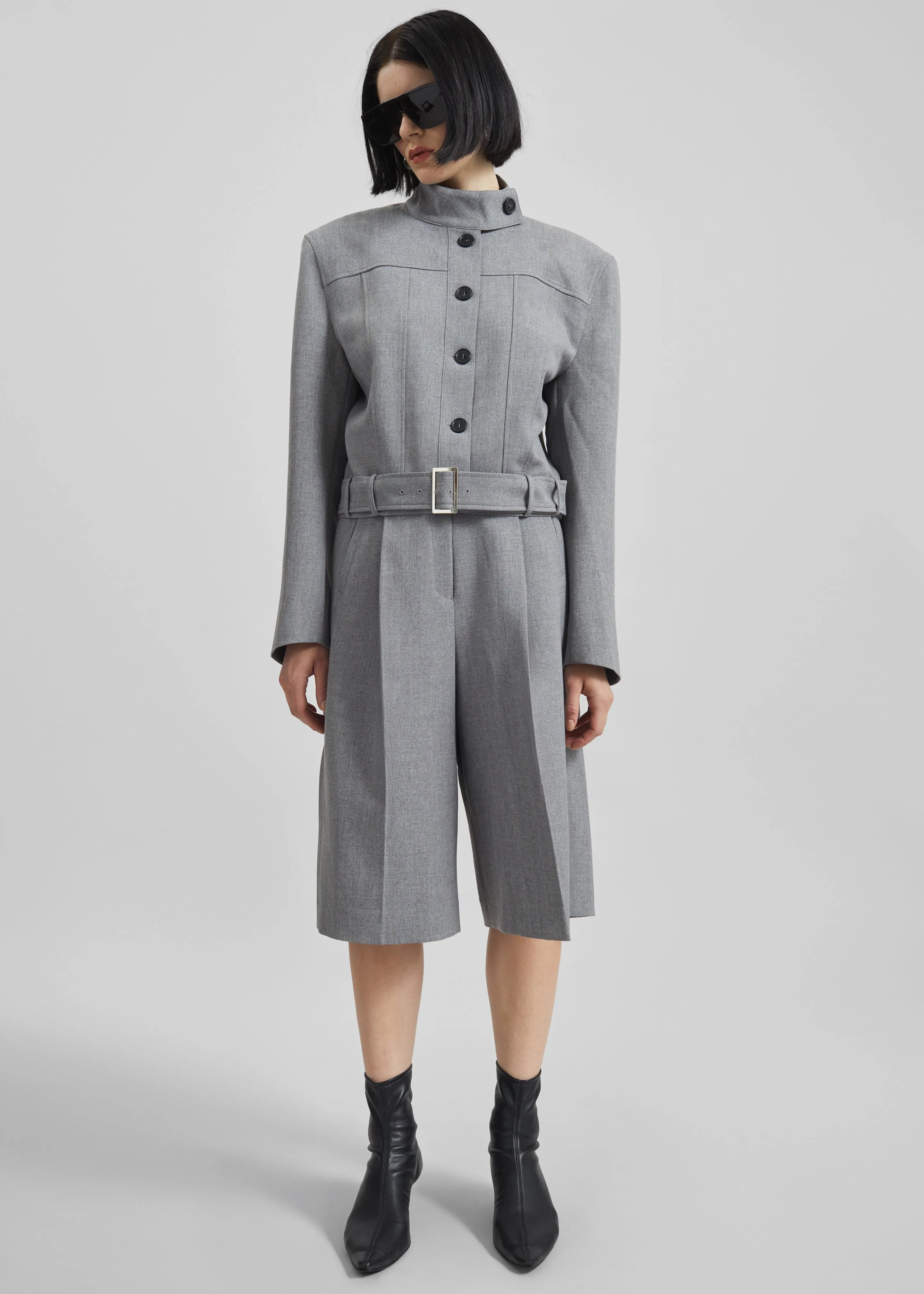 Ninove Bermuda Shorts - Grey sold by Frankie Shop product image thumbnail 4