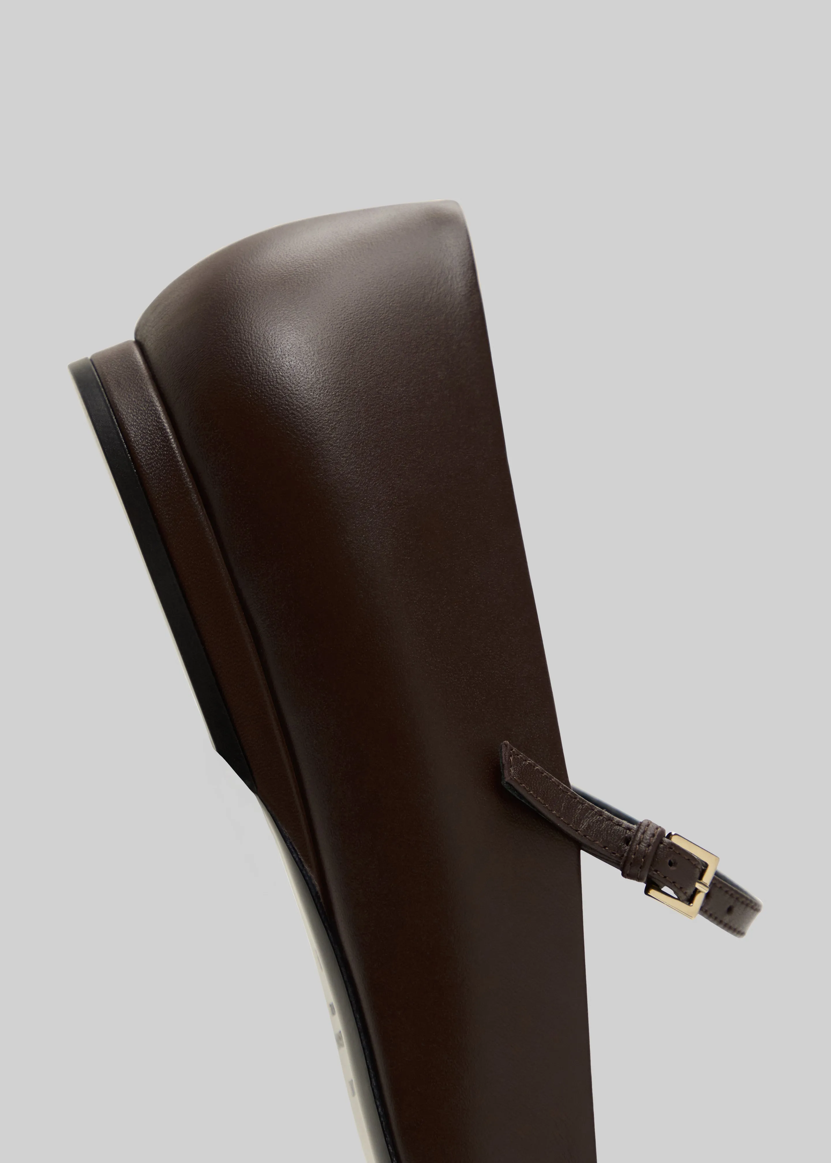 Loulou de Saison Alice Sharp Ballerinas - Brown sold by Frankie Shop product image thumbnail 4