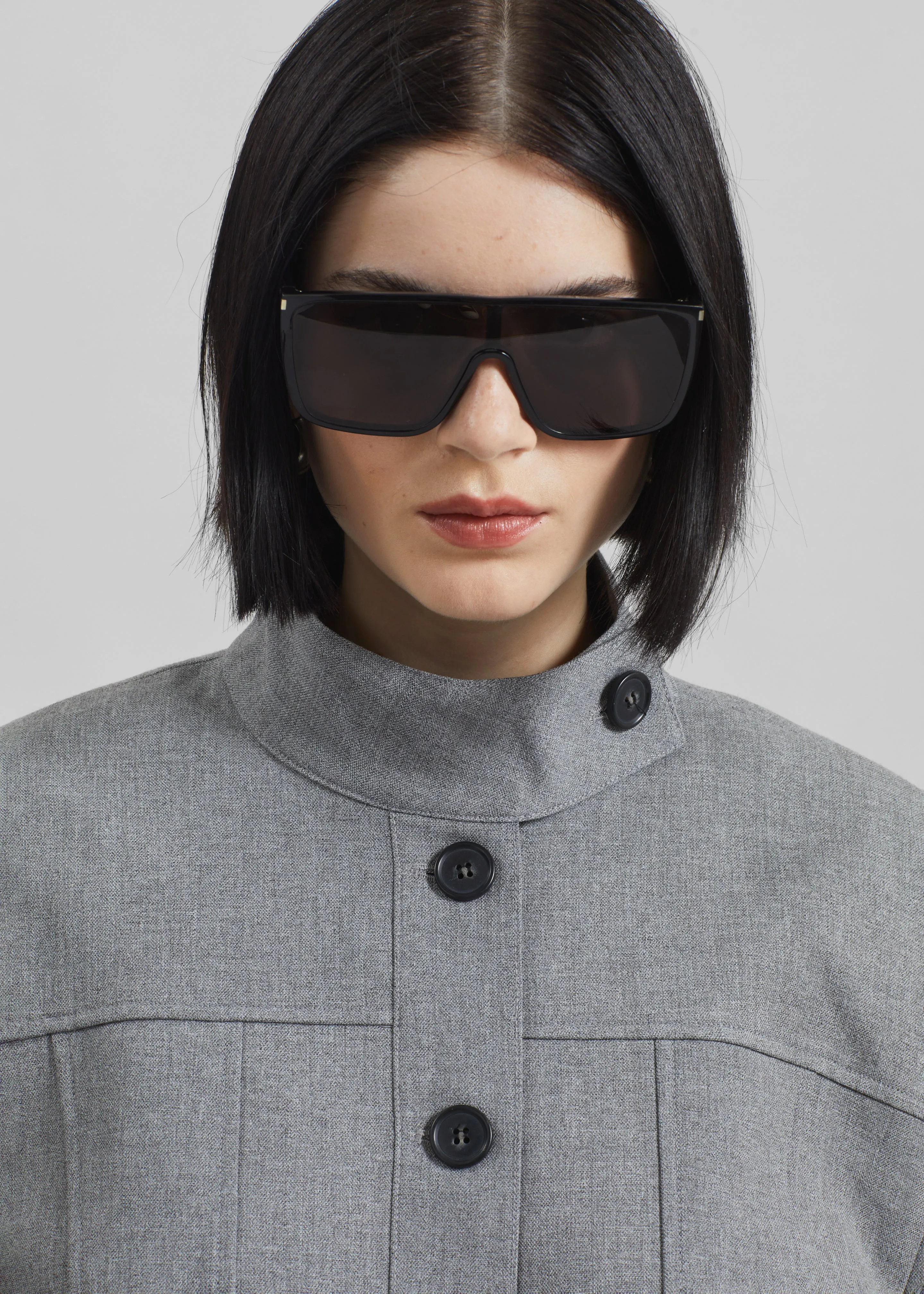 Ninove Padded Jacket - Grey sold by Frankie Shop product image thumbnail 3